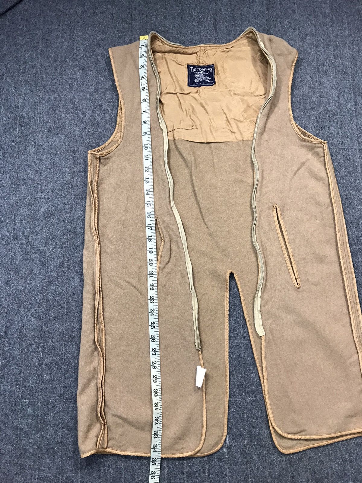 Burberry 90s Burberrys Nova Checked Wool Inner Trench Inner Replace Size M / US 6-8 / IT 42-44 - 9 Thumbnail