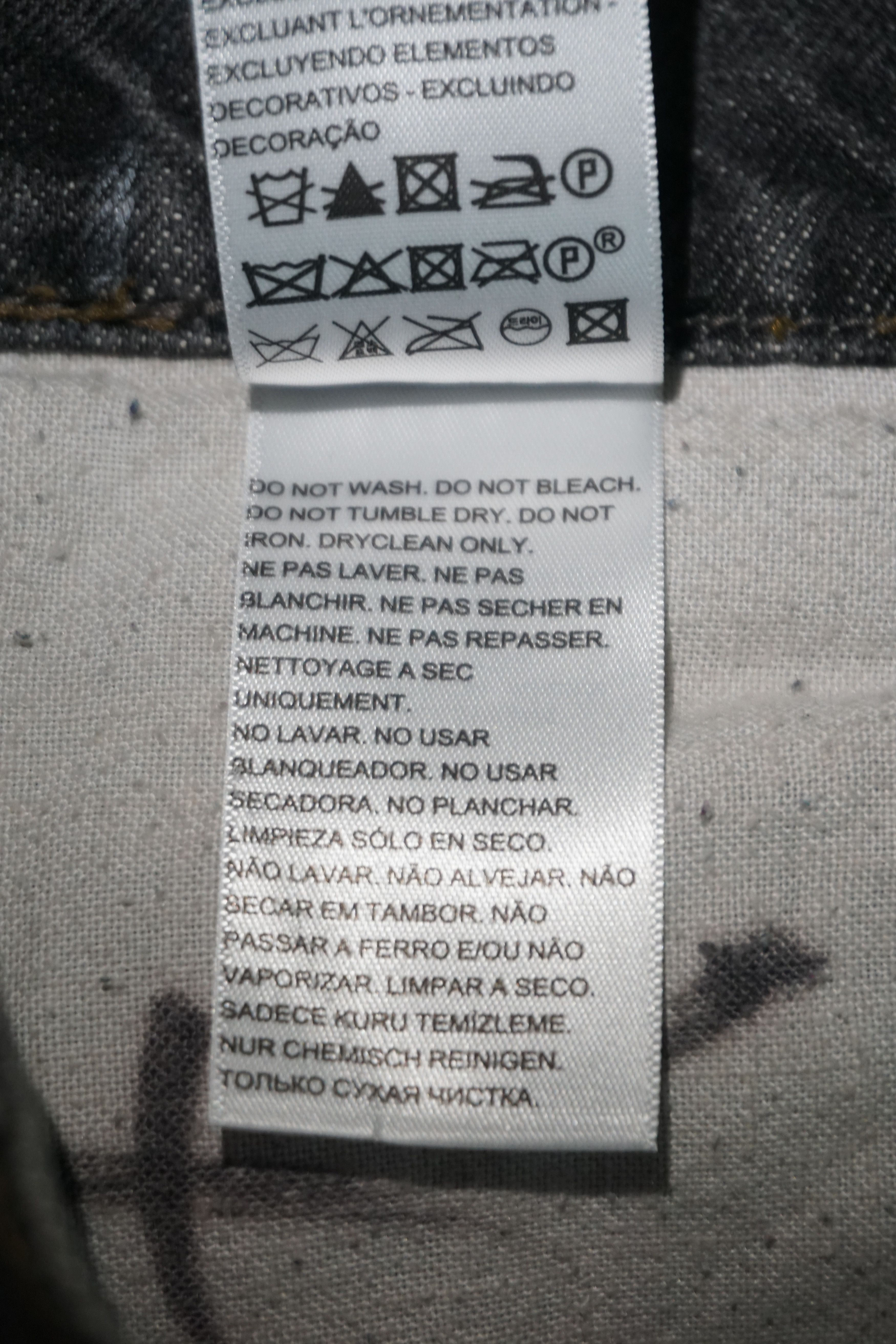 Levi's × Undercover Rebelgods Denim Sweat Hybrid Redux Pants Size US 34 / EU 50 - 12 Thumbnail