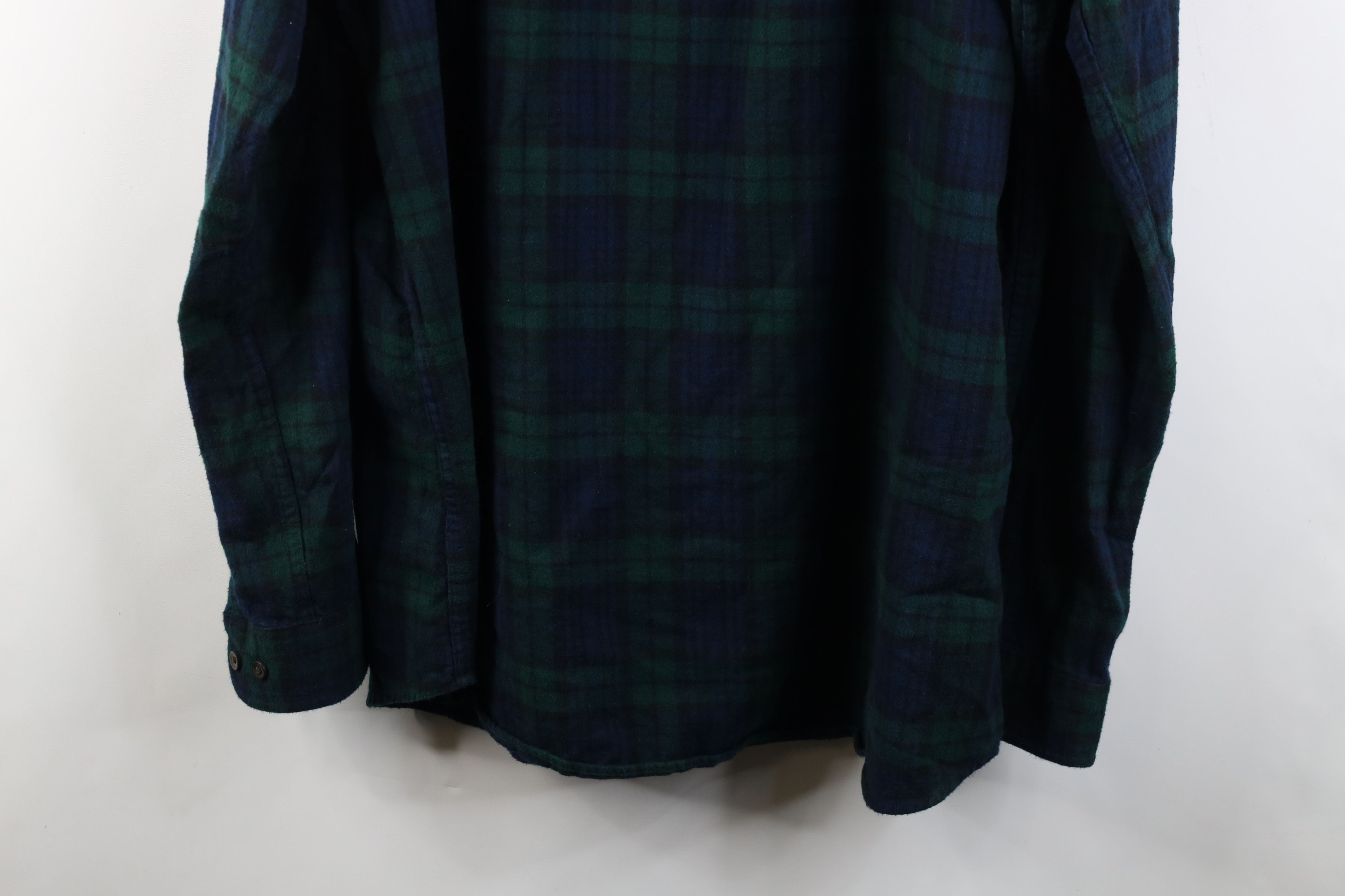 L.L. Bean Vintage LL Bean Flannel Collared Button Down Shirt Plaid Size US XXL / EU 58 / 5 - 10 Thumbnail