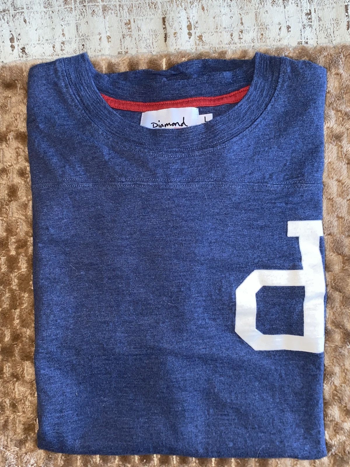 Diamond Supply Co. Dark Blue Diamond Supply Co. Long Sleeve Lowercase D Size US L / EU 52-54 / 3 - 1 Thumbnail