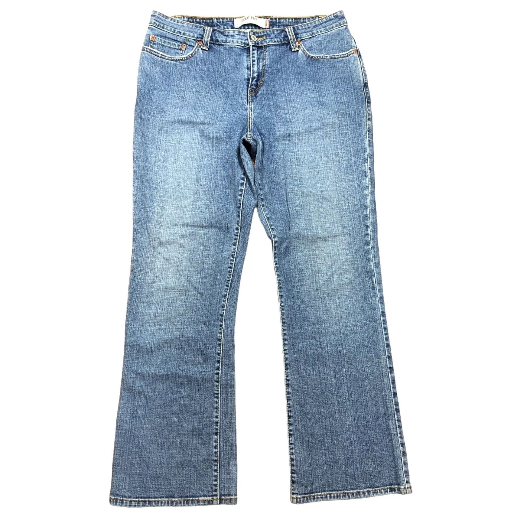 Levi's VINTAGE Levis 515 Womens Jeans Bootcut Blue Denim 16M 31.5 Inseam Western 90s Size 38" / US 16 / IT 52 - 2 Thumbnail