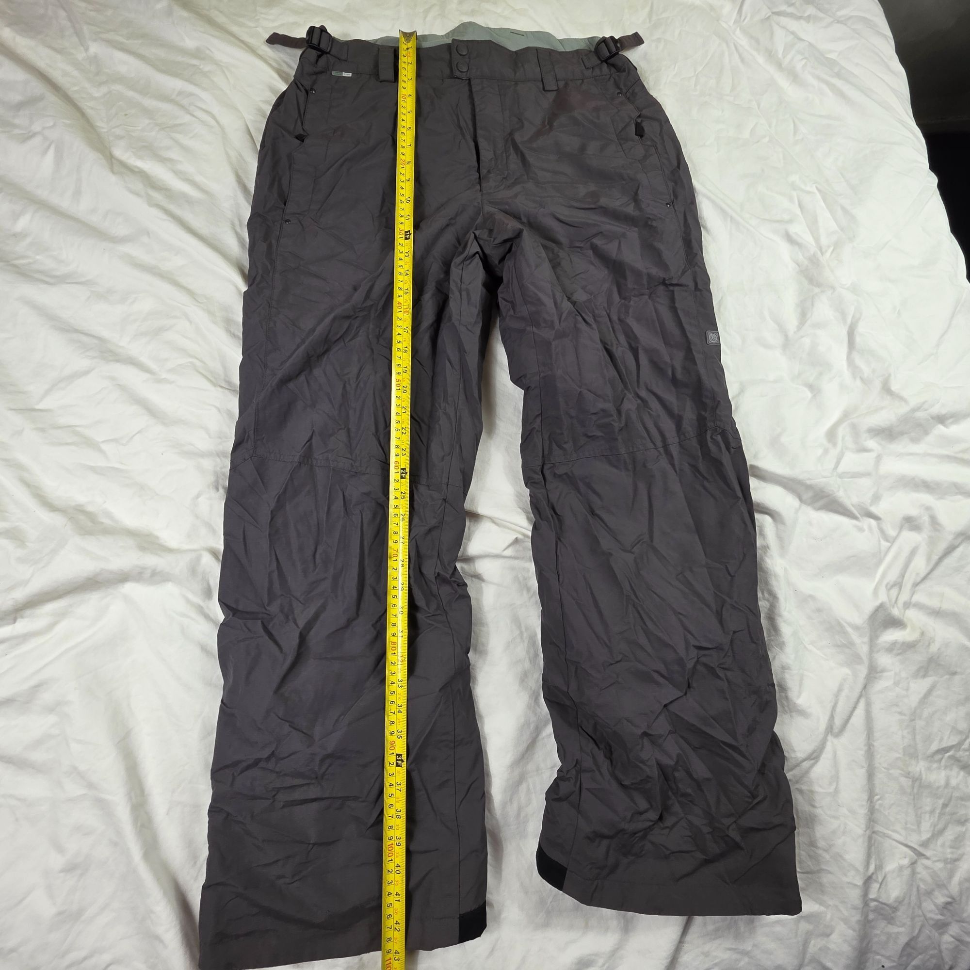 Columbia Columbia Convert Mens Large Gray Waterproof Snow Pants Nylon Size US 34 / EU 50 - 13 Thumbnail