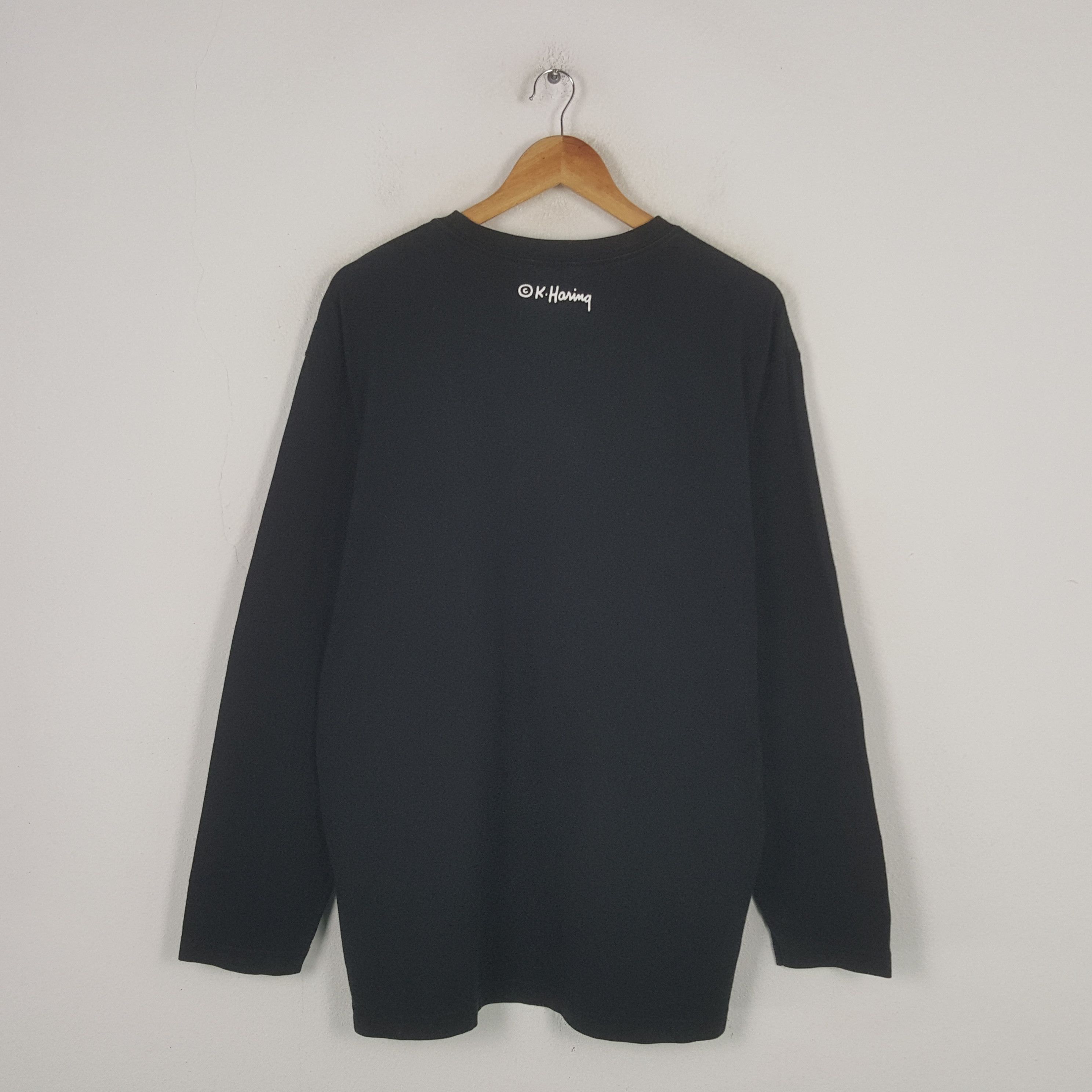 Keith Haring Vintage Uniqlo X Keith Haring Long Sleeve T-shirt RR19 Size US XL / EU 56 / 4 - 3 Thumbnail