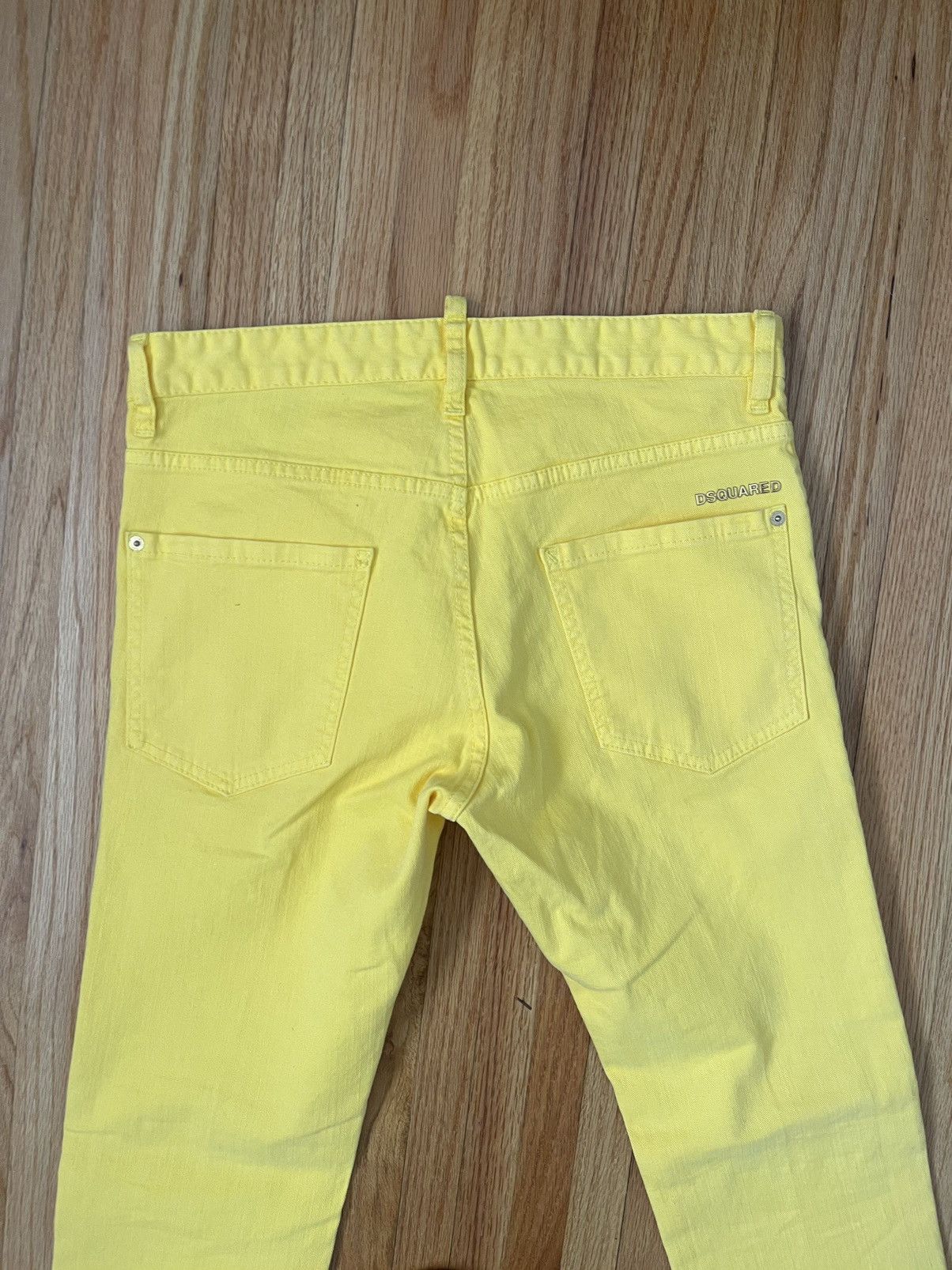 Dsquared2 Dsquared2 Men’s Yellow Jeans Size US 31 - 7 Thumbnail