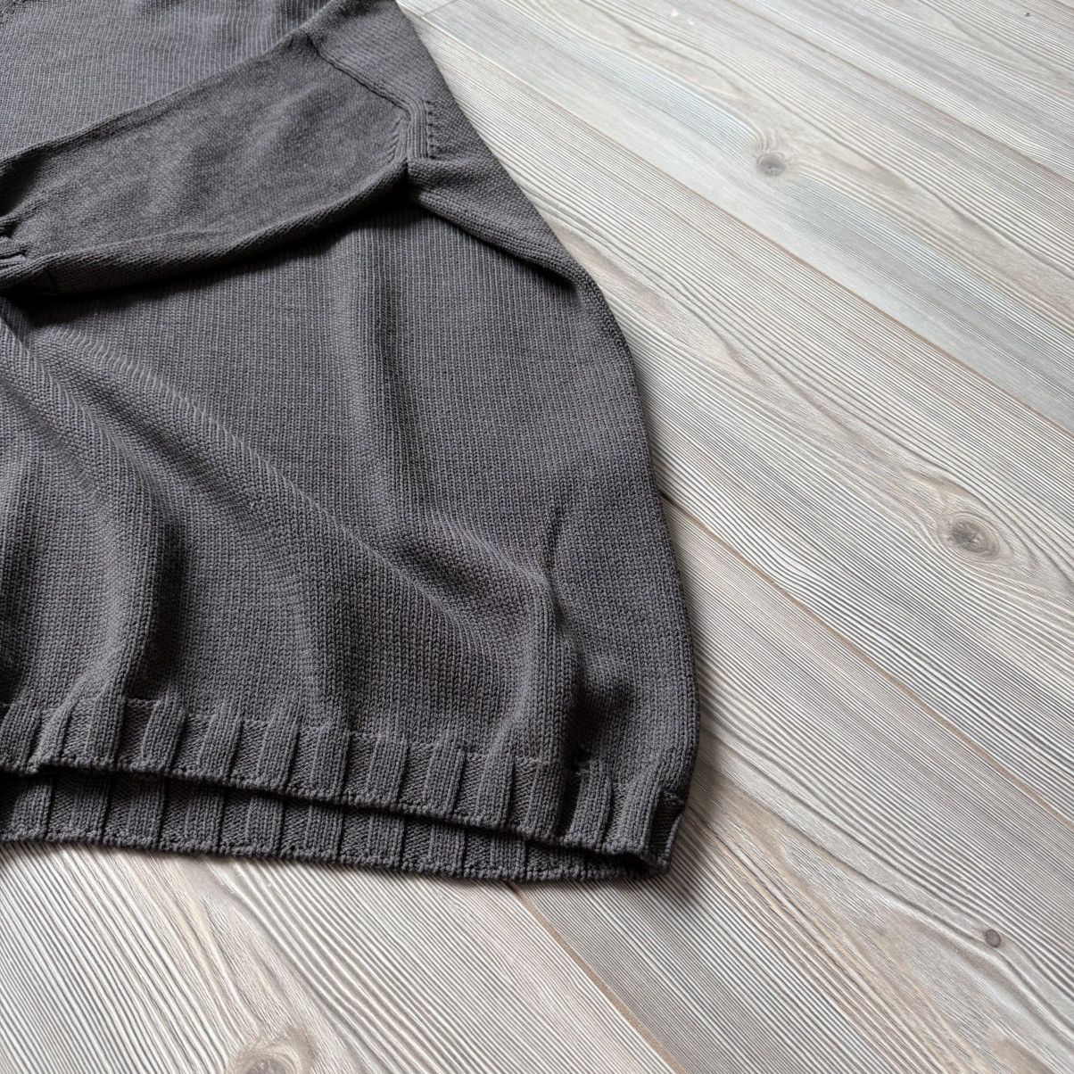 Rundholz Rundholz Avantgarde Crepe Wool Oversized V Neck Sweater Size ONE SIZE - 16 Thumbnail