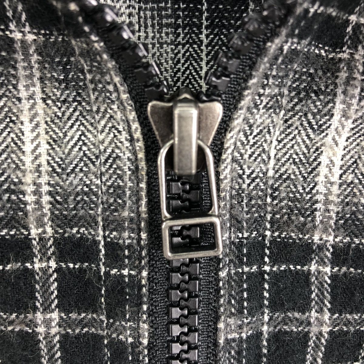 Japanese Brand Vintage Motocycle Jacket Shadow Plaid Checkered Size US M / EU 48-50 / 2 - 11 Thumbnail