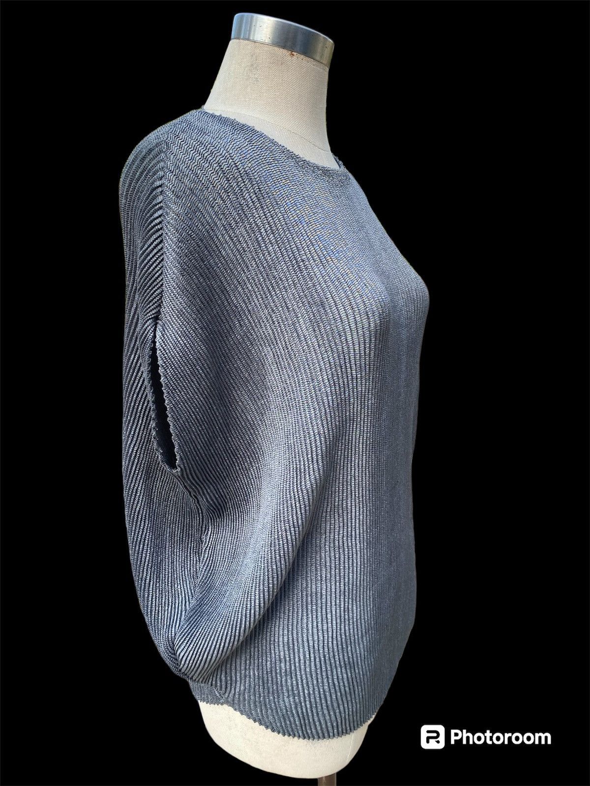Issey Miyake Vintage Specchio pleats round blouse Size S / US 4 / IT 40 - 6 Thumbnail
