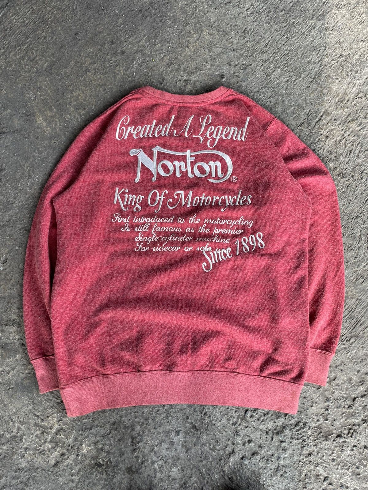 Norton Crewneck Norton Size US XXL / EU 58 / 5 - 2 Thumbnail