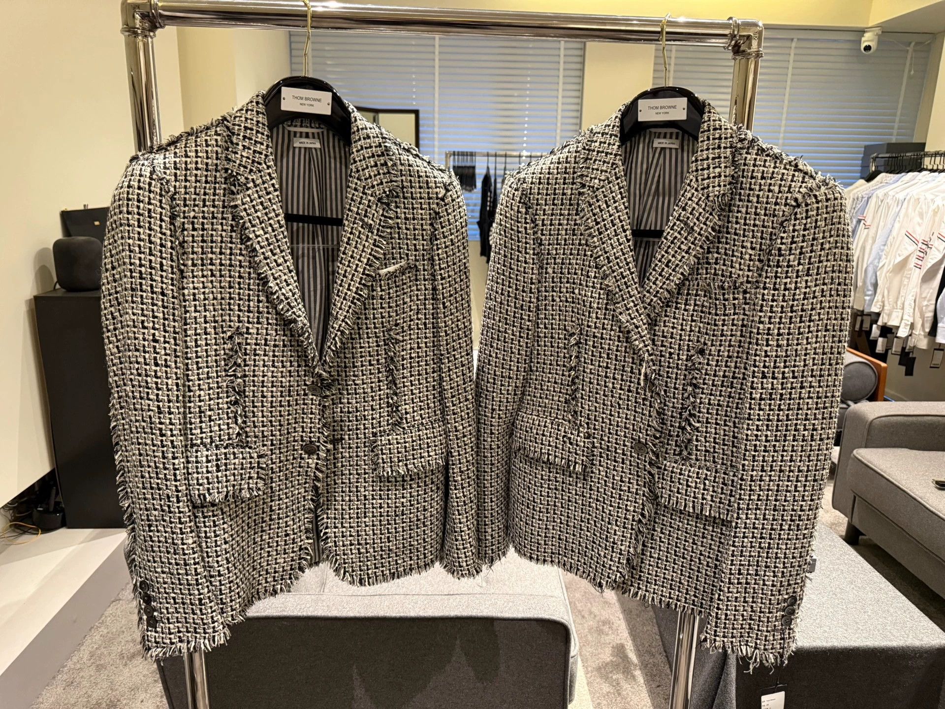 Thom Browne Thom Browne Runway Frayed Slim Suit Chanel-esque S1/S2 Size US S / EU 44-46 / 1 - 1 Thumbnail