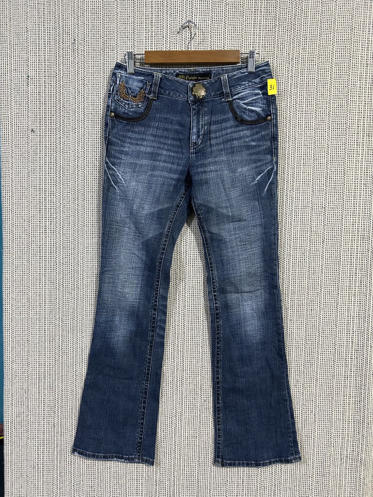 Japanese Brand Japanase brand oririn jean flared denim Size US 30 / EU 46 - 7 Thumbnail