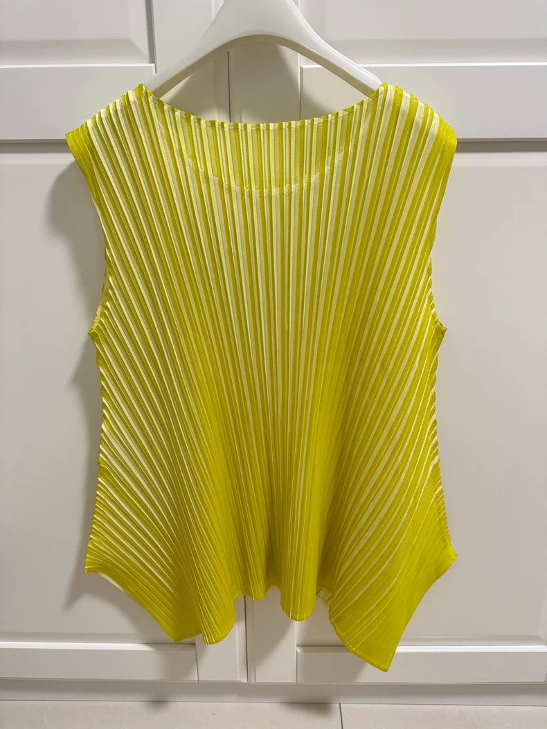 Issey Miyake issey miyake size:3 Yellow vest 2505-Nextarrow Size XXS / US 00 / IT 34 - 5 Thumbnail