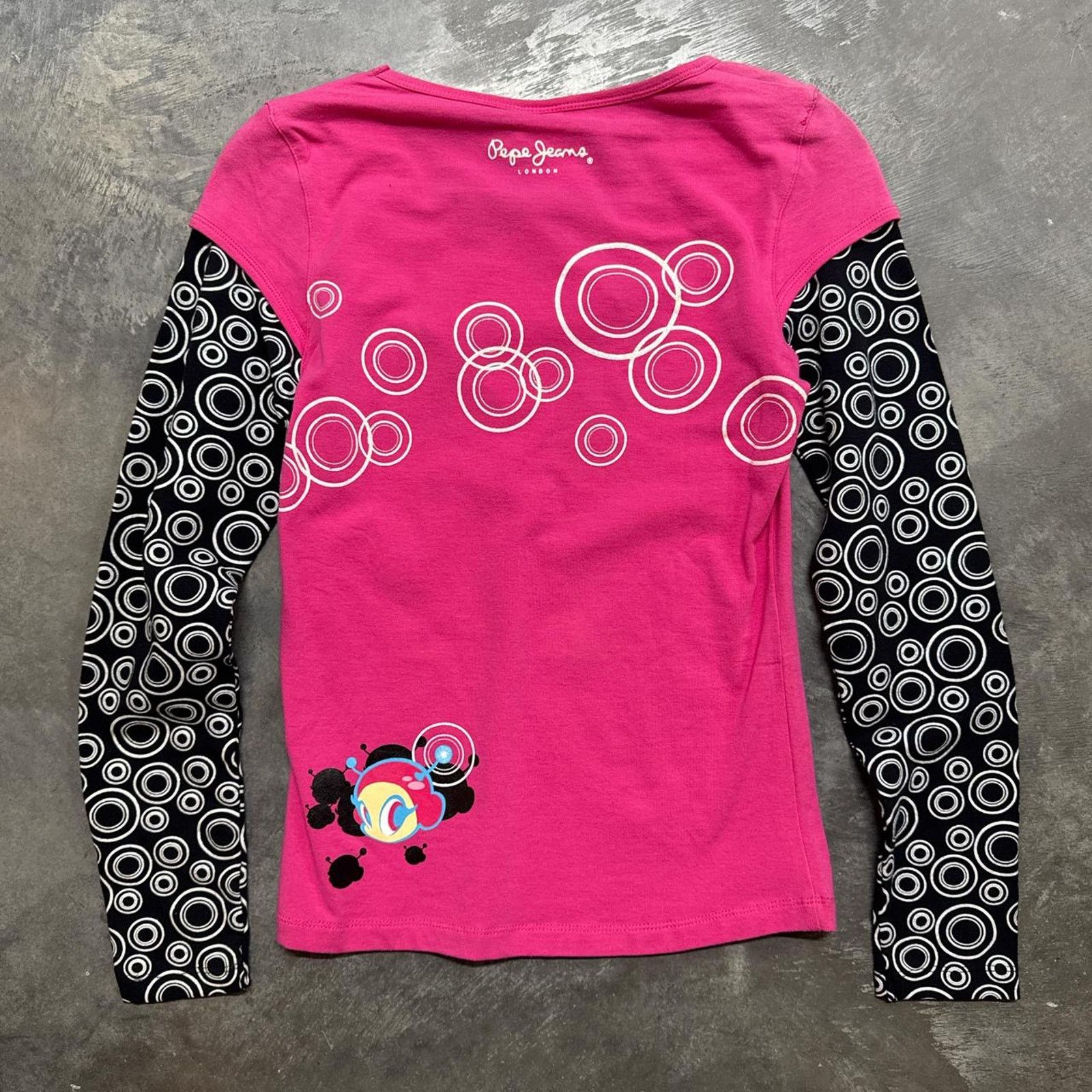 Pepe Jeans × Vintage Vintage Pepe Jeans London Anime Cyber Japanese Long Sleeve Size S / US 4 / IT 40 - 4 Thumbnail