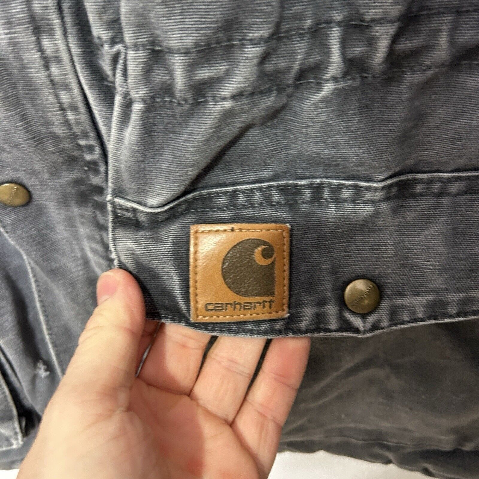 Carhartt Vintage Carhartt Chore Coat Jacket “Petrol Grey” C46 PTL Size US XL / EU 56 / 4 - 7 Thumbnail