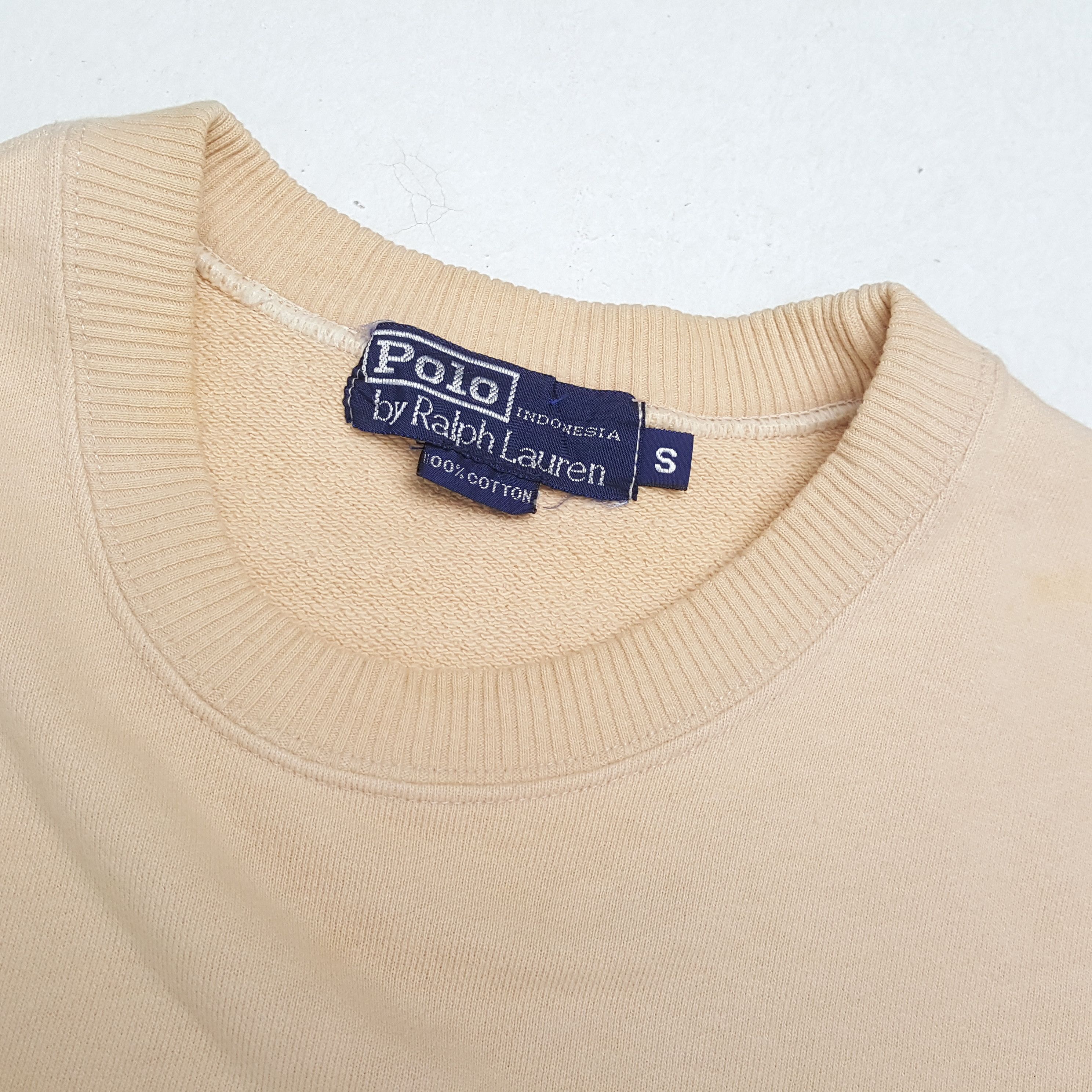 Polo Ralph Lauren × Vintage Vintage POLO by RALPH LAUREN Fashion Brand Sweatshirt Size US M / EU 48-50 / 2 - 9 Thumbnail