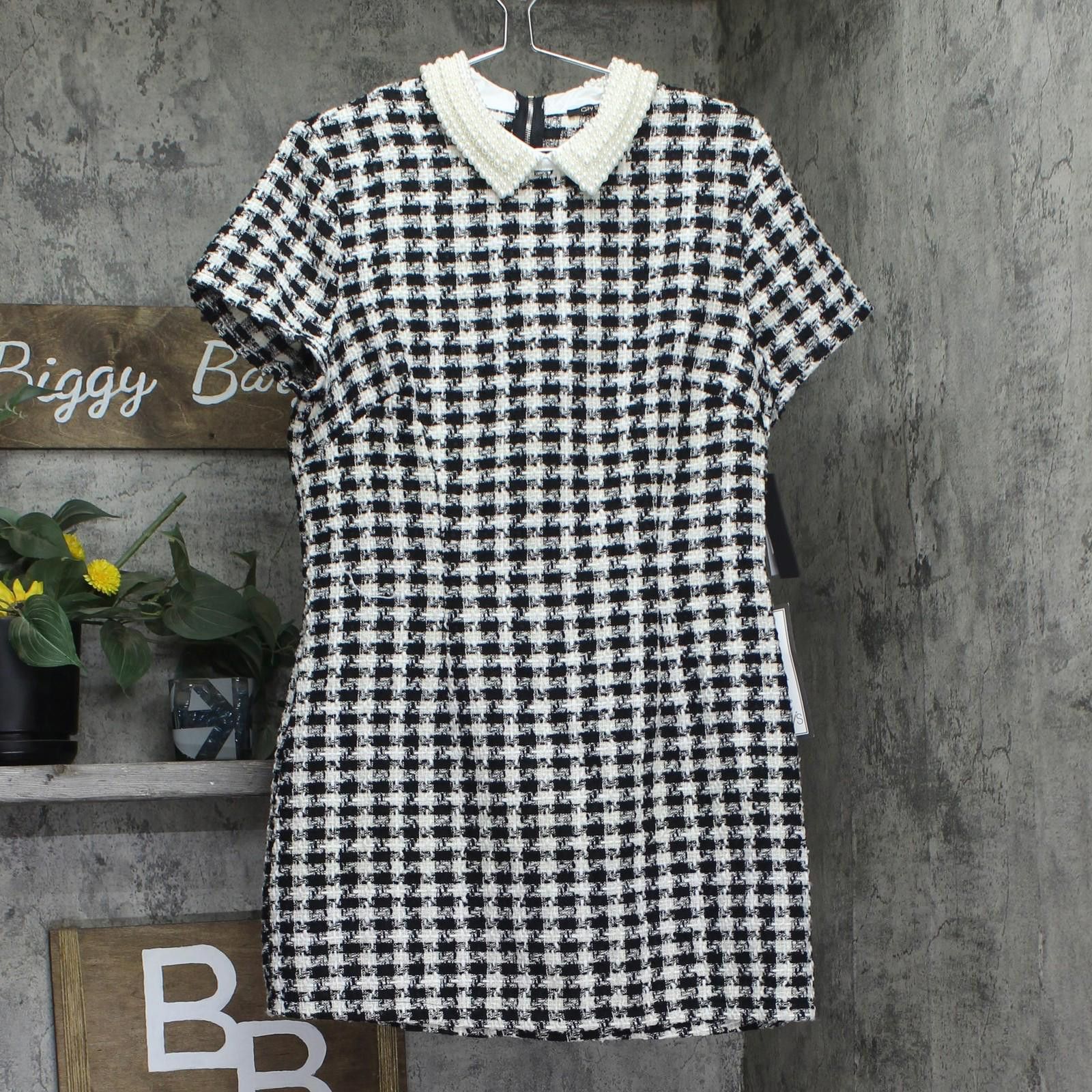 Other Nwt City Studio Juniors Shift Dress Black / Ivory 13/14 Size M / US 6-8 / IT 42-44 - 1 Thumbnail