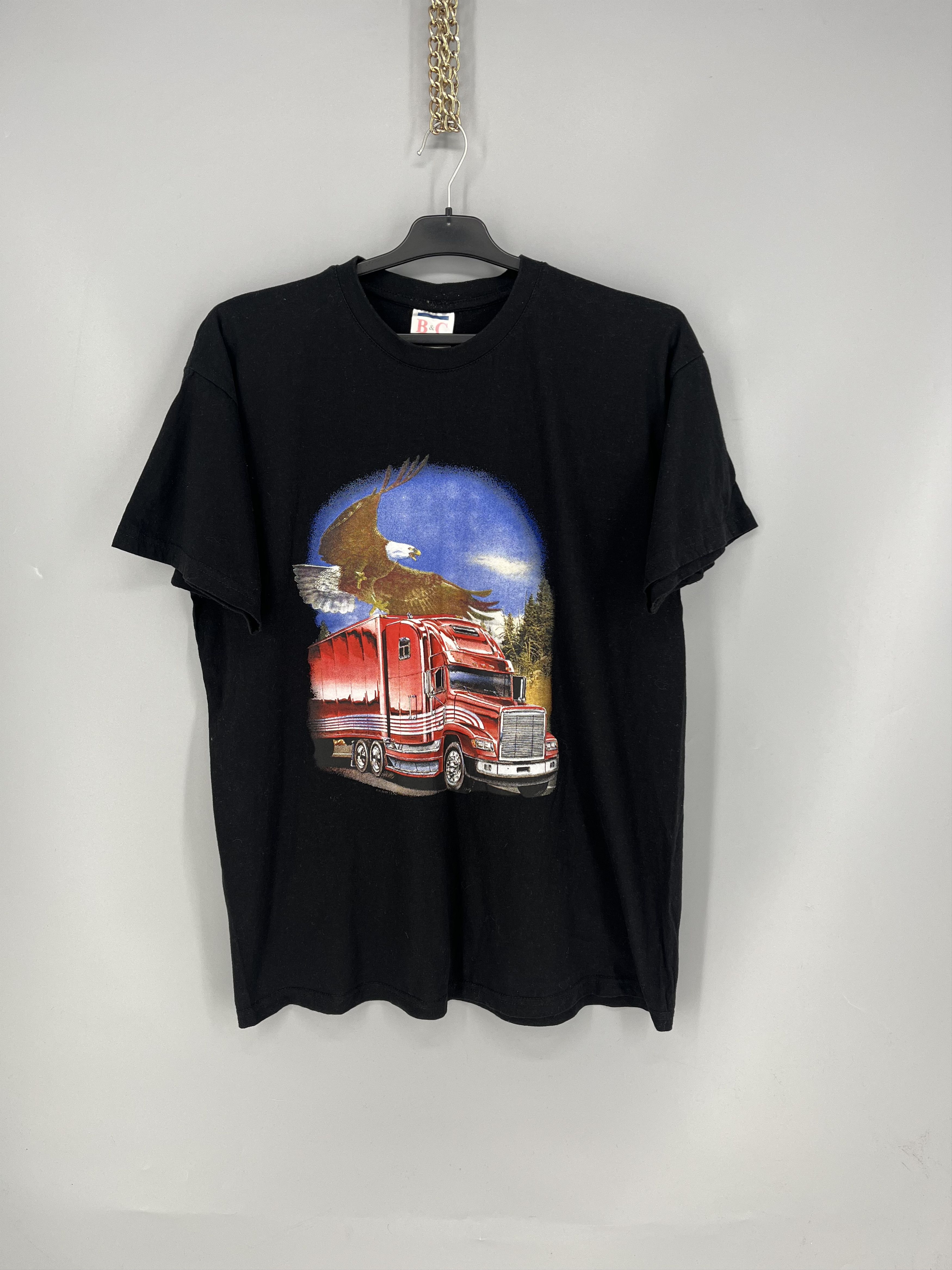 Vintage img VTG 3D Emblem “Follow the Eagle” 1994 Big Print Tee Size US M / EU 48-50 / 2 - 1 Thumbnail