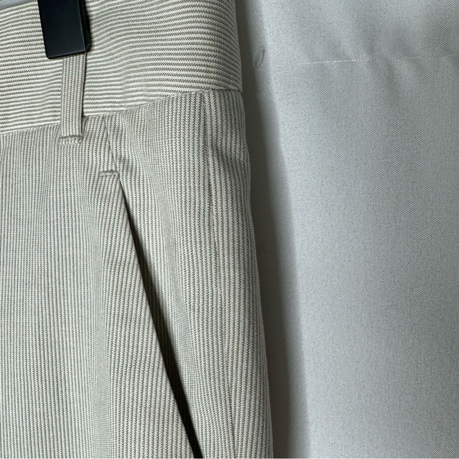 Gucci GUCCI 2006 Light Gray Wool & Silk Blend Wide Leg Pants NWT 4 Size 27" / US 4 / IT 40 - 5 Thumbnail