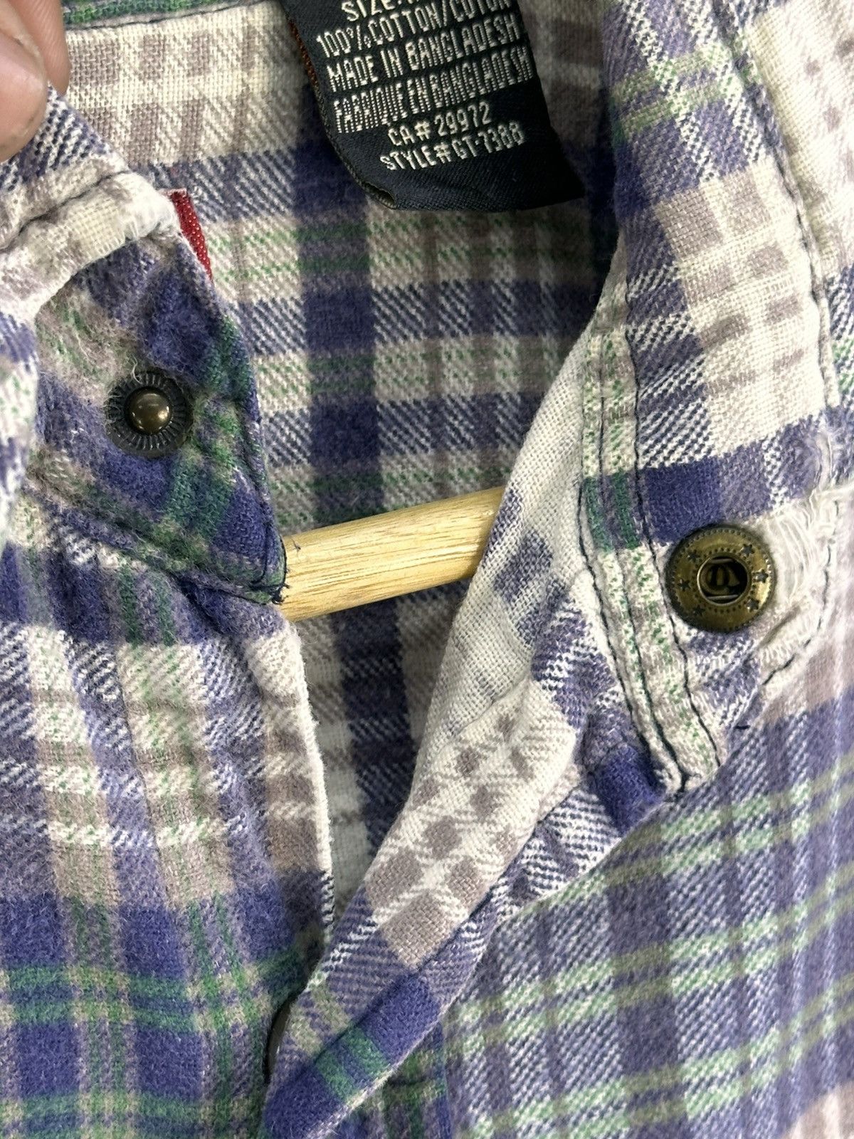 Flannel Tradesman Plaid Check Flannel Shirt Button Up Size US M / EU 48-50 / 2 - 6 Thumbnail