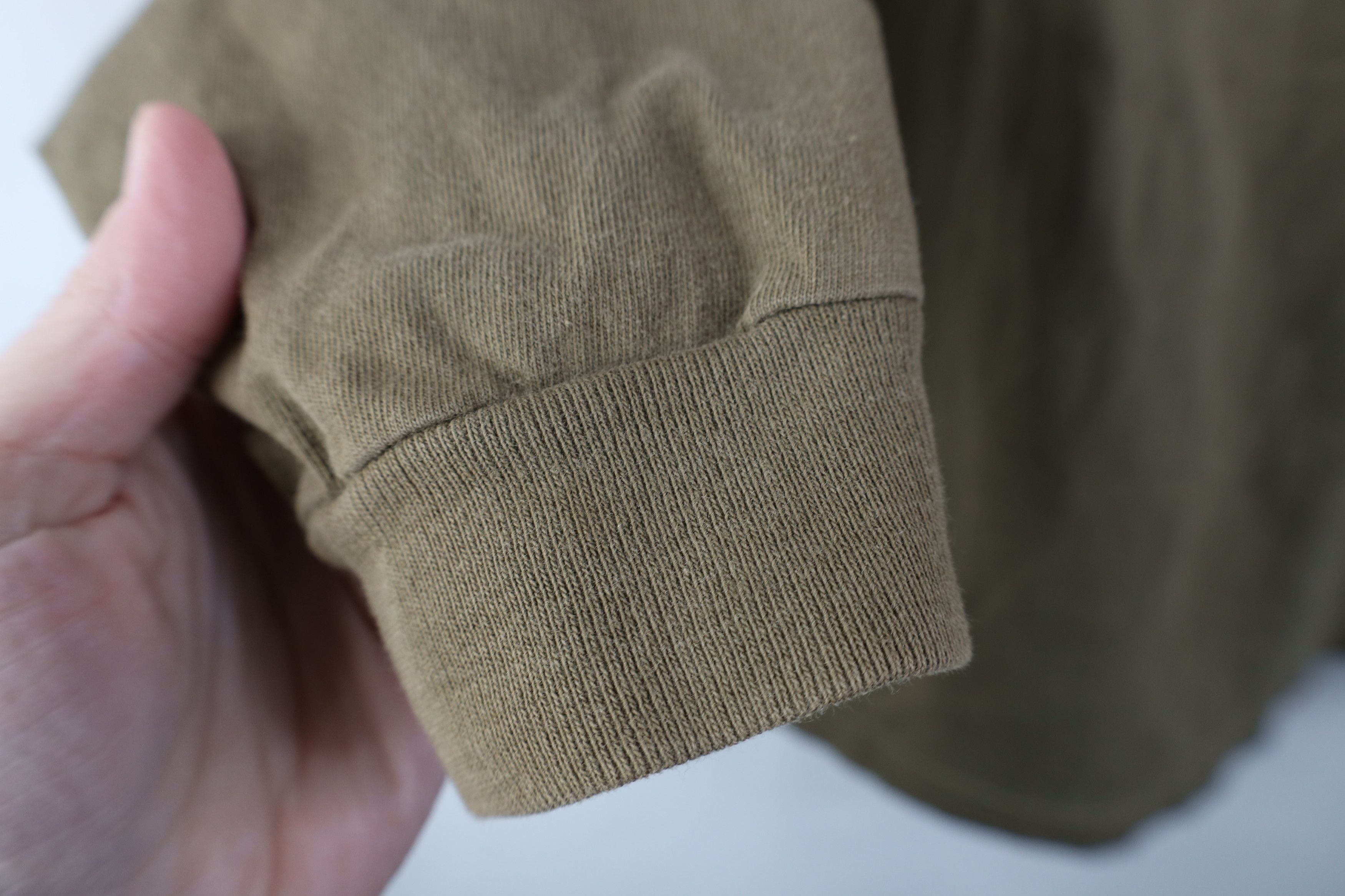 Vintage Vintage 90s Streetwear Long Sleeve Henley T-Shirt Green Size US XL / EU 56 / 4 - 7 Thumbnail