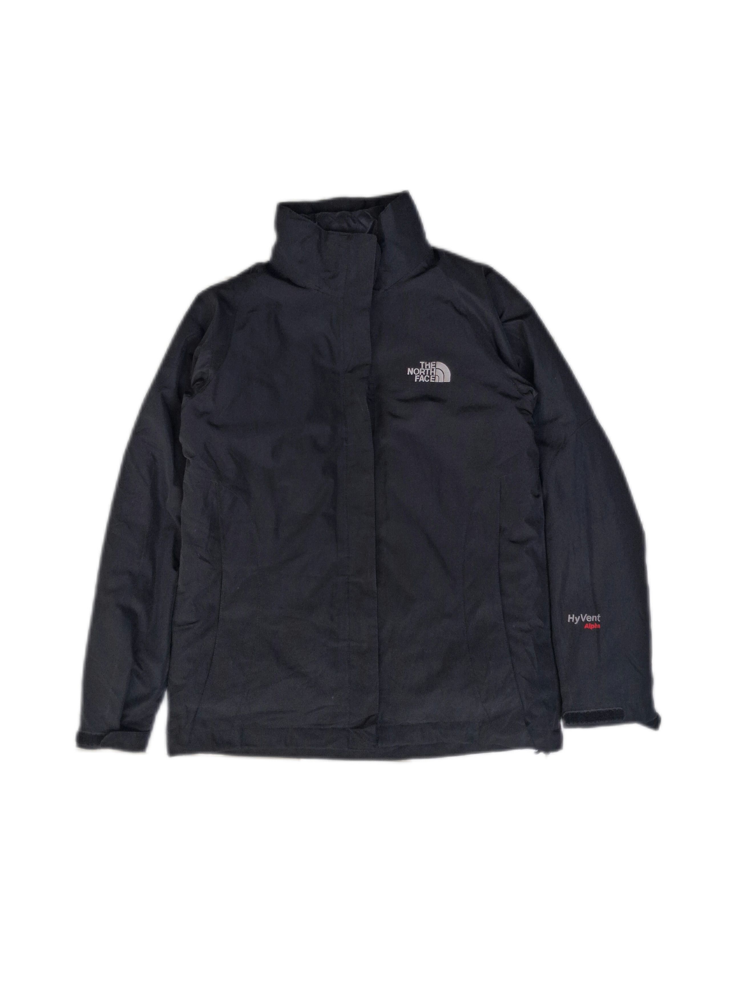 The North Face The North Face HyVent Alpha Black Waterproof Rain Jacket Size S / US 4 / IT 40 - 1 Thumbnail