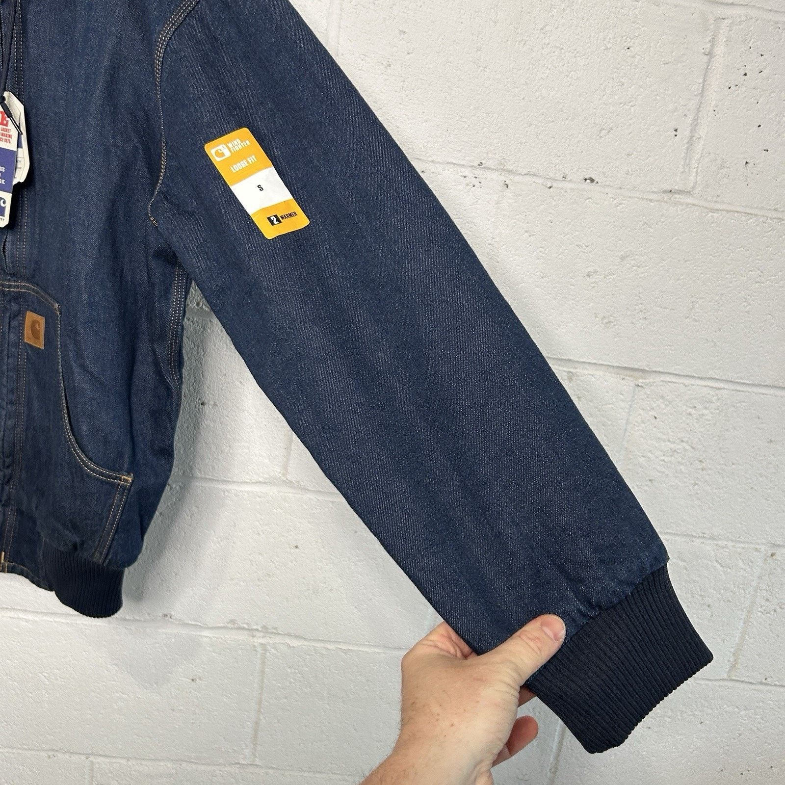 Carhartt Carhartt 50th Anniversary Plaid-Lined Active Jacket “Denim” Size US S / EU 44-46 / 1 - 7 Thumbnail