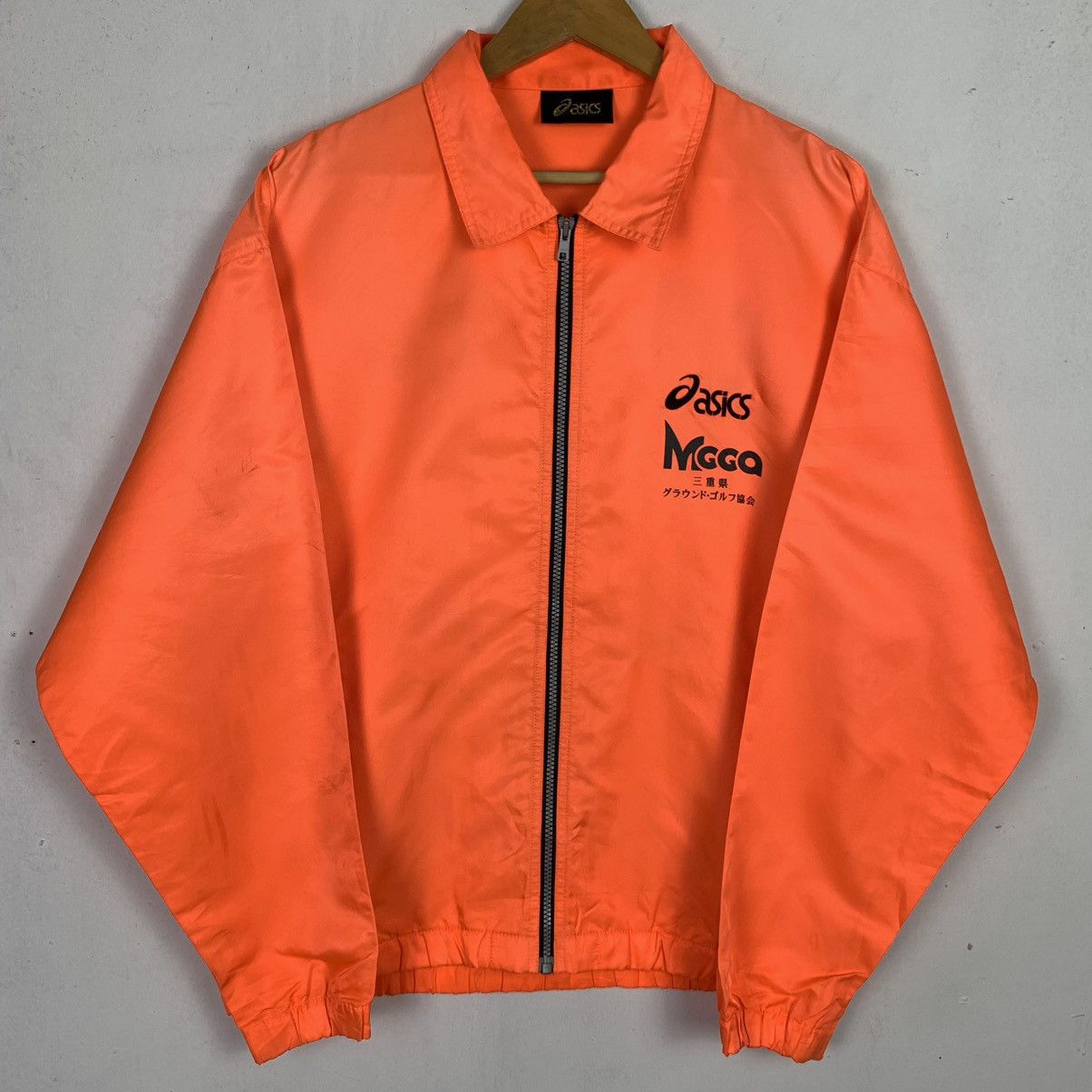 Asics × Vintage Vintage Asics staff Fullzipper Light Jacket Size US XXL / EU 58 / 5 - 1 Thumbnail