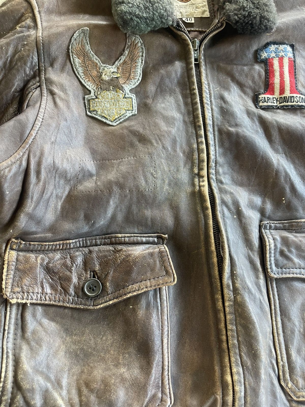 Harley Davidson RARE VINTAGE HARLEY DAVIDSON Size US M / EU 48-50 / 2 - 13 Thumbnail