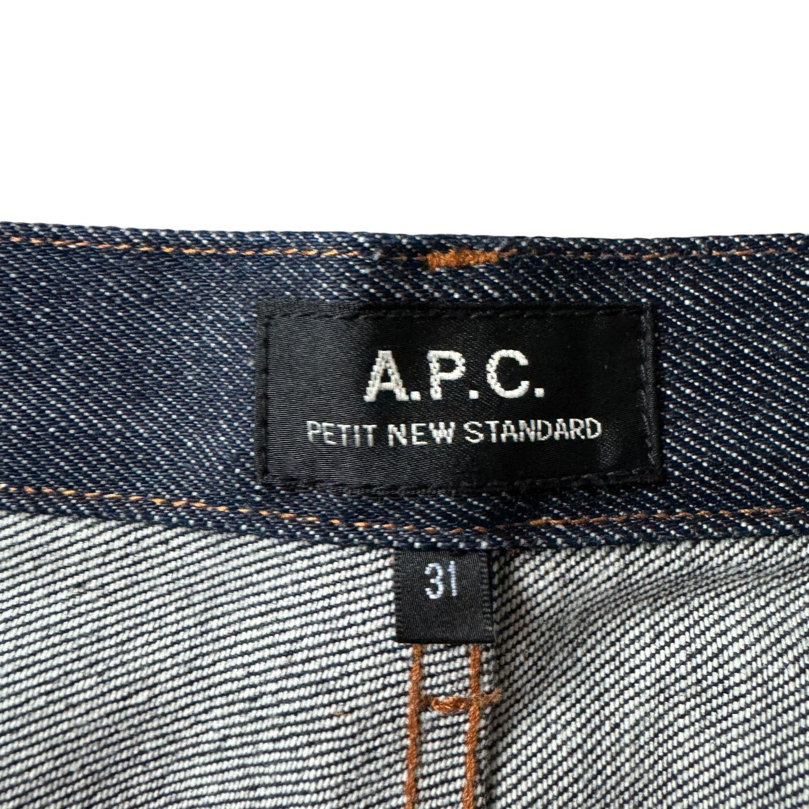 A.P.C. A.P.C. Petit New Standard Jean Dark Wash Size US 31 - 7 Thumbnail