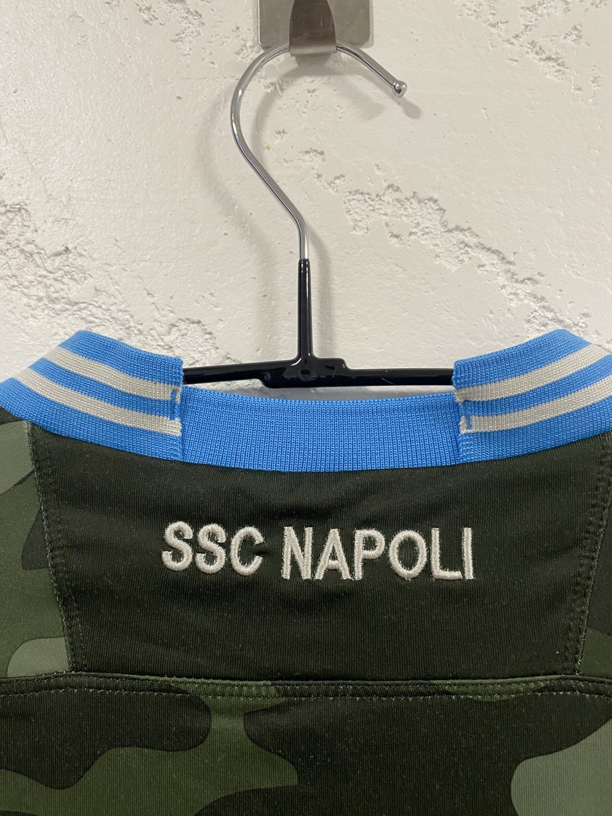 Macron Napoli Macron SSC 2013 2014 European Away Jersey Size:L Size US L / EU 52-54 / 3 - 9 Thumbnail