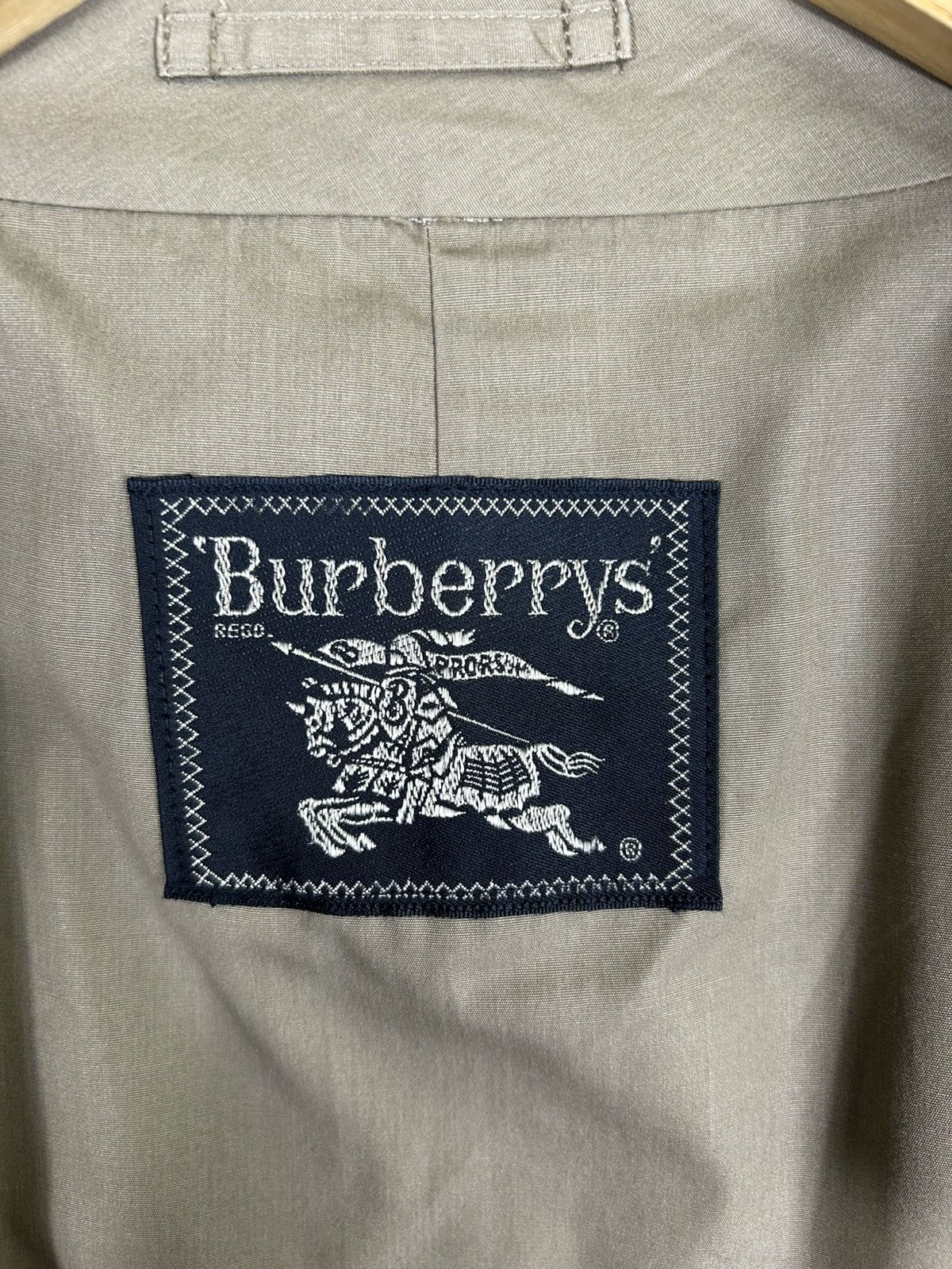 Burberry ⚡️Vintage Burberrys Button Long Coat Jacket Size US M / EU 48-50 / 2 - 10 Thumbnail
