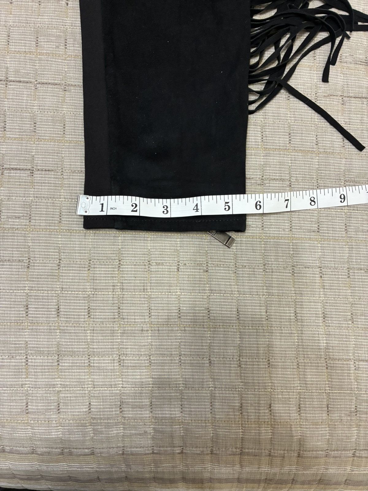 Other Black Fringe Pants Size US 32 / EU 48 - 15 Thumbnail