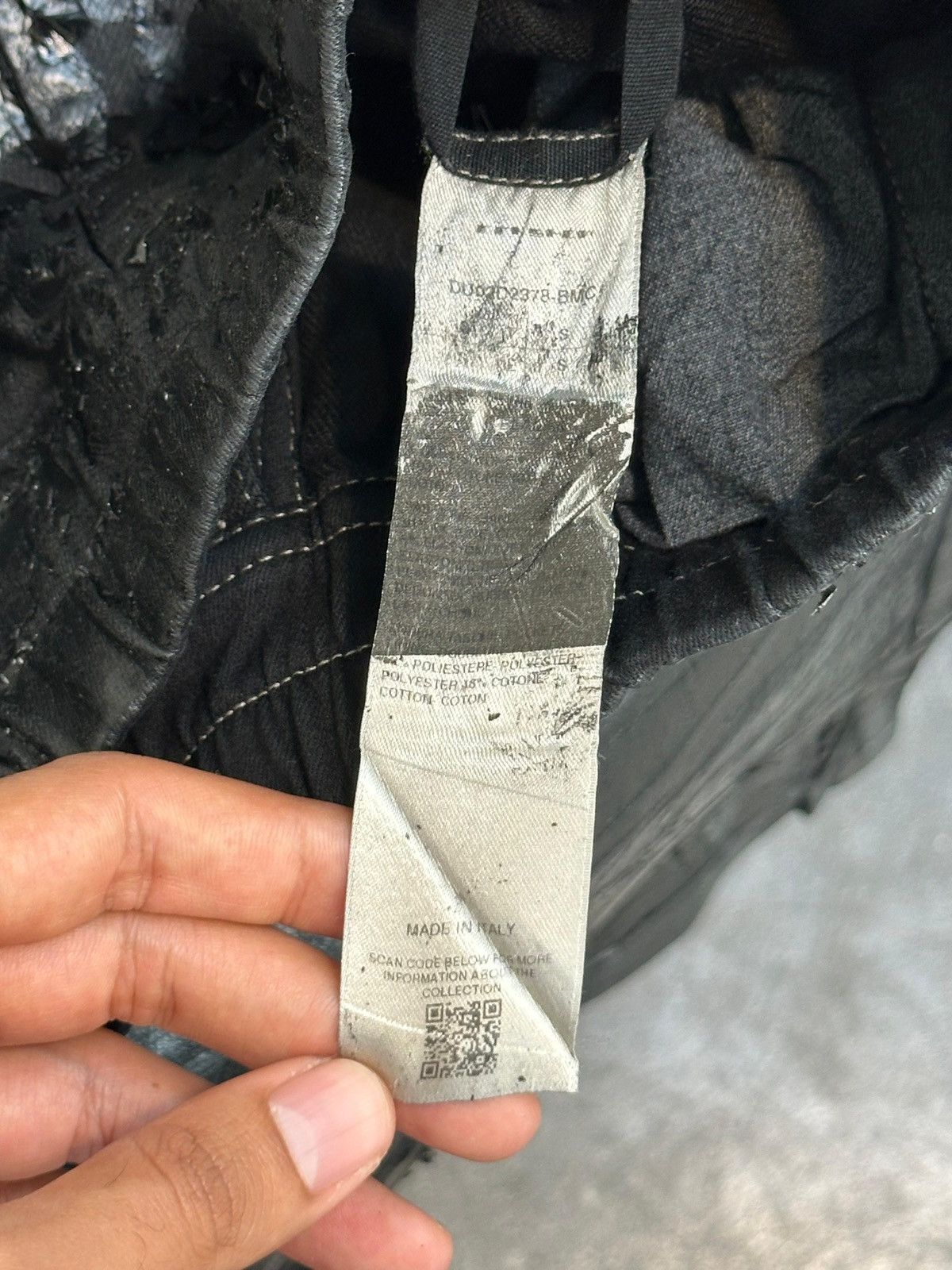 Rick Owens Drkshdw Rick Owens DRKSHDW Denim Geth Bela Pants Size US 30 / EU 46 - 7 Thumbnail