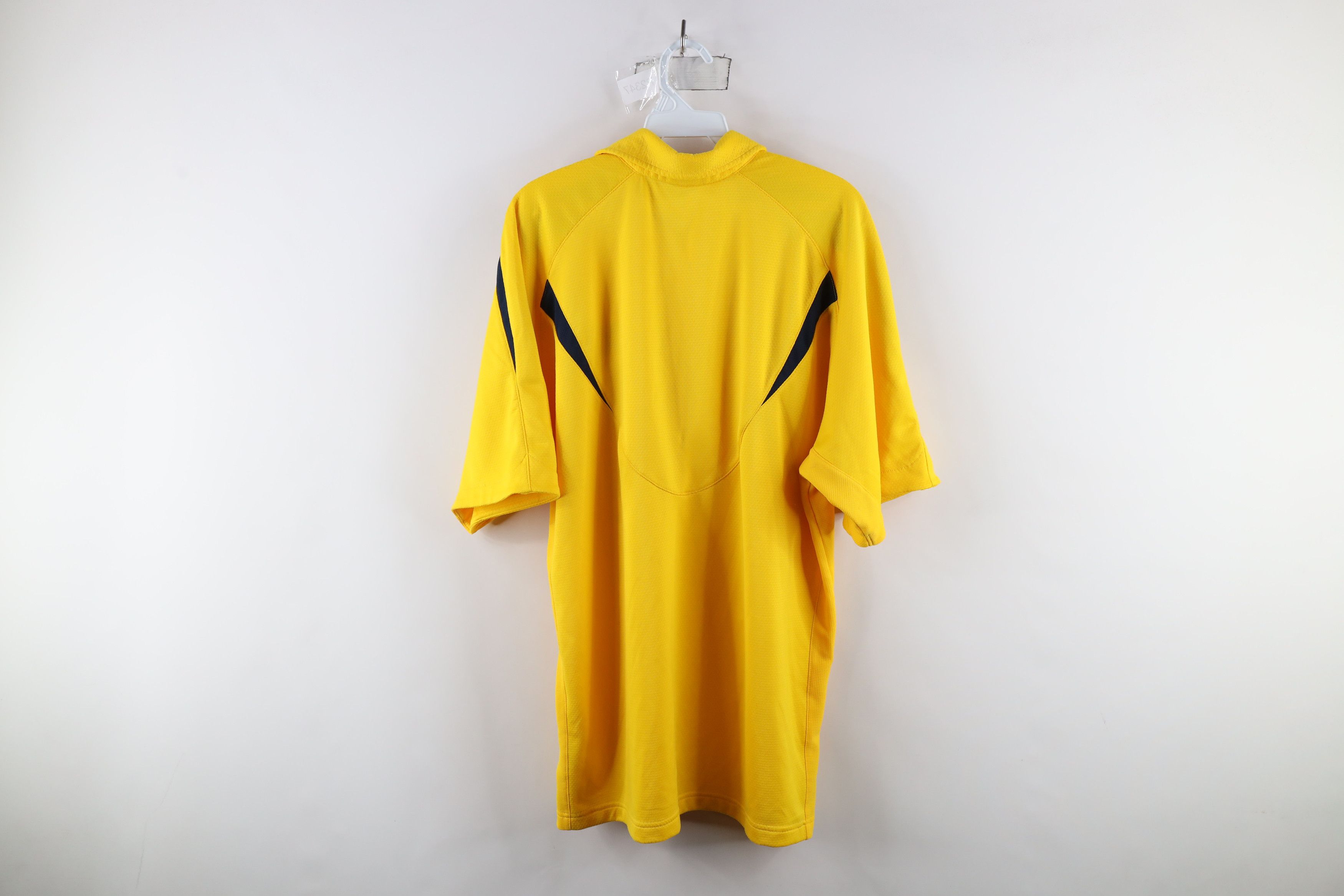 Nike × Vintage Vintage Nike Scott Mini Swoosh University of Michigan Polo Size US M / EU 48-50 / 2 - 11 Thumbnail
