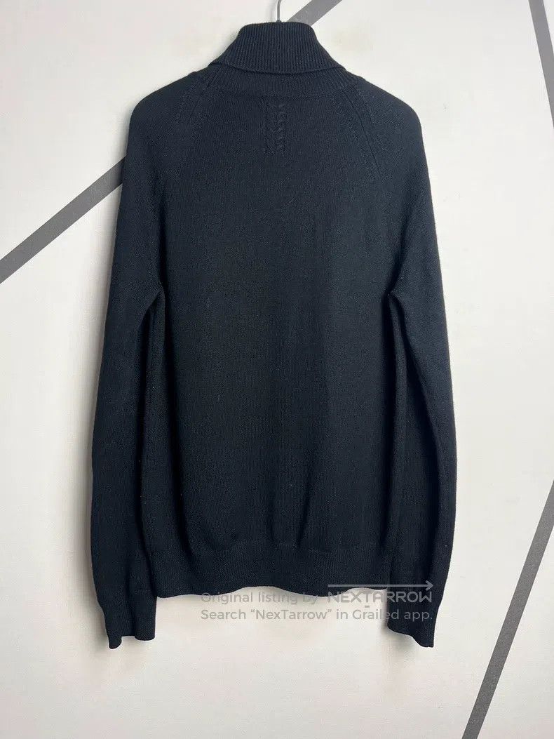 Saint Laurent Paris Saint Laurent Paris Black High-neck Wool Knitwear L Size Size US L / EU 52-54 / 3 - 2 Thumbnail