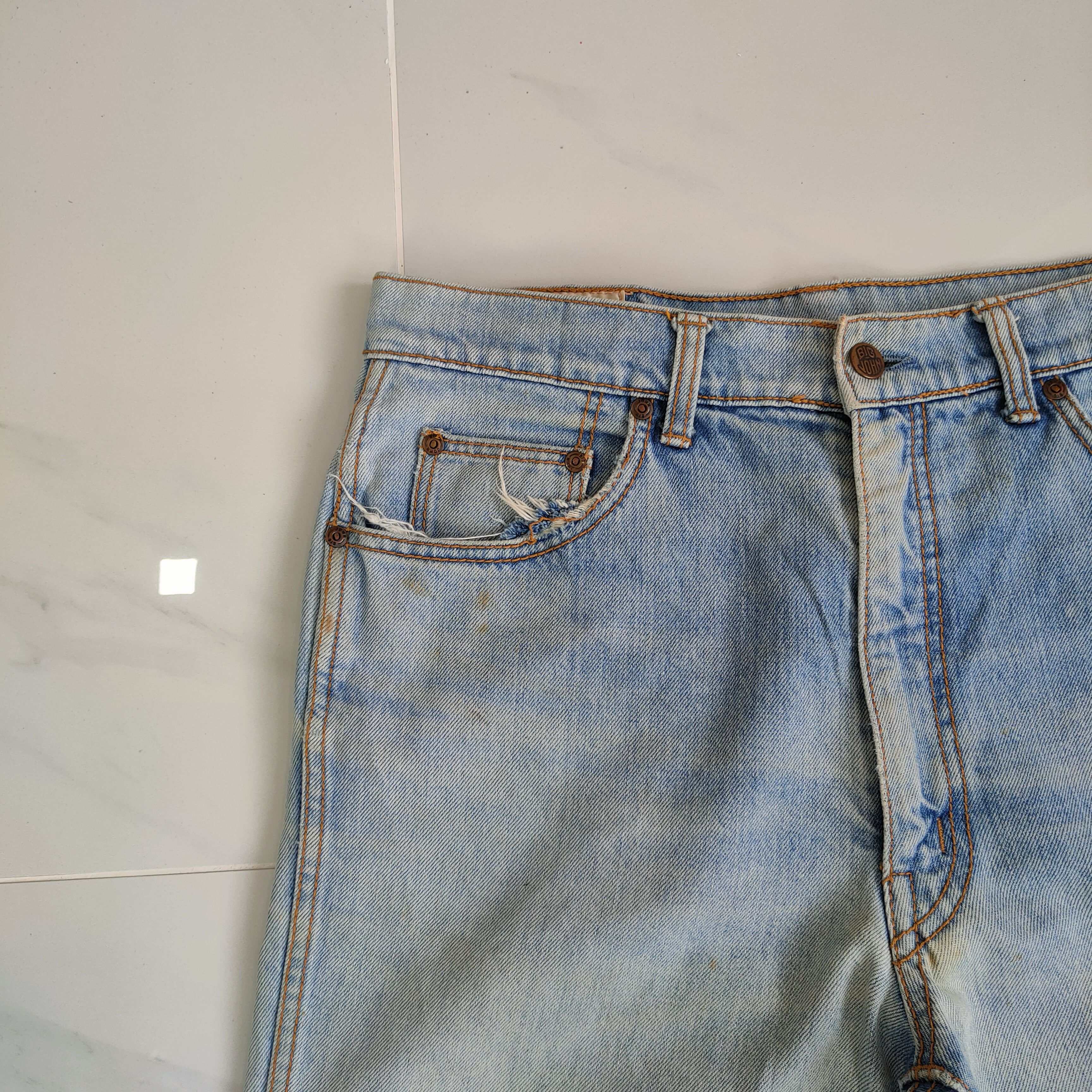 Japanese Brand VINTAGE JAPANESE DISTRESSED JEAN DENIM PANTS Size US 32 / EU 48 - 5 Thumbnail