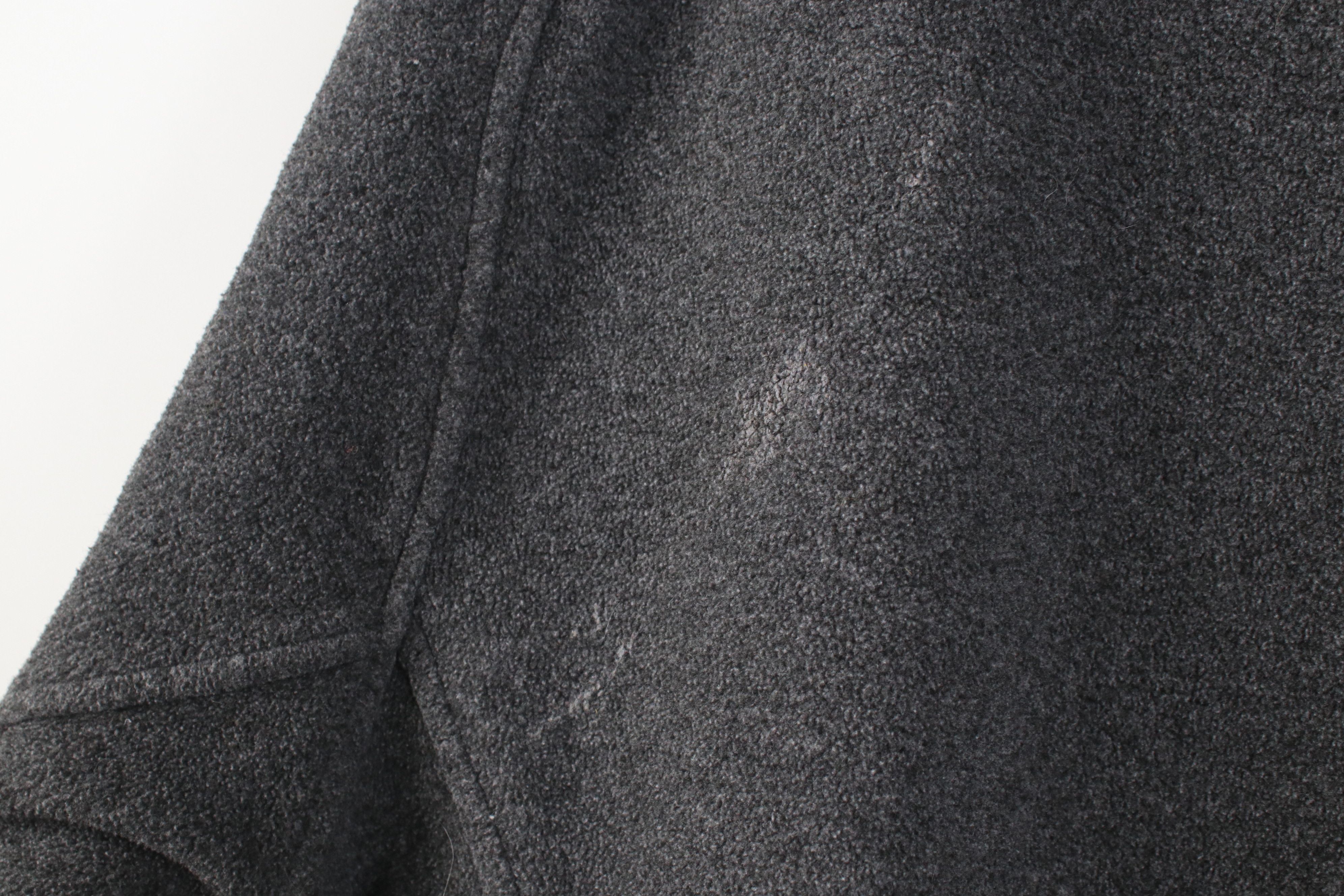 The North Face Vintage The North Face Spell Out Full Zip Fleece Jacket Gray Size US S / EU 44-46 / 1 - 11 Thumbnail