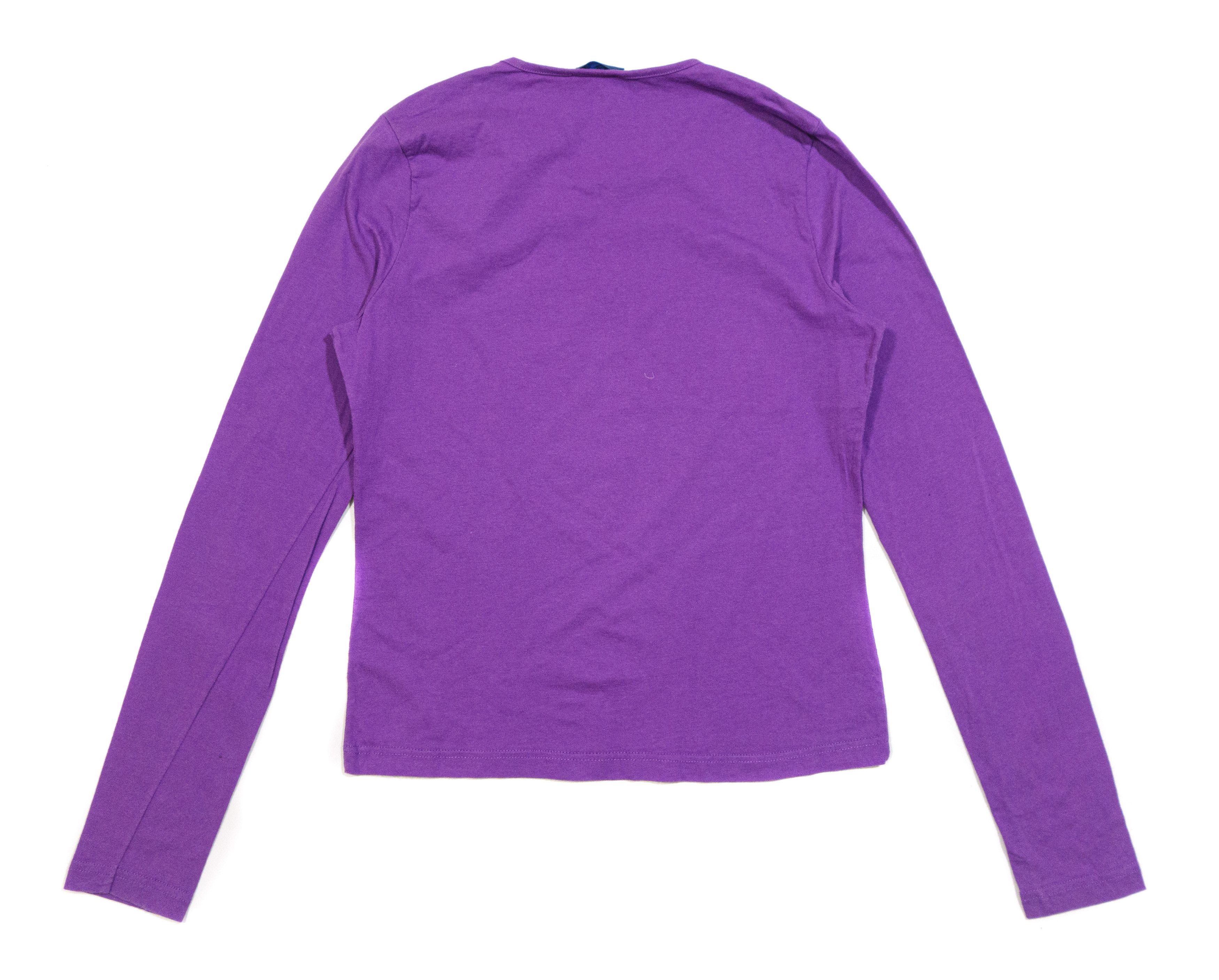 Kenzo 00S Logo Y2K Longsleeve Size M / US 6-8 / IT 42-44 - 2 Thumbnail