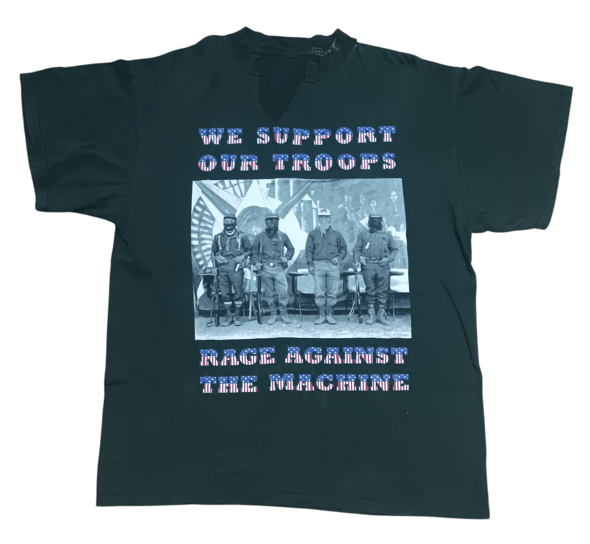 Band Tees VINTAGE 90S DISTRESS RAGE AGAINST THE MACHINE SHIRT Size US L / EU 52-54 / 3 - 1 Thumbnail