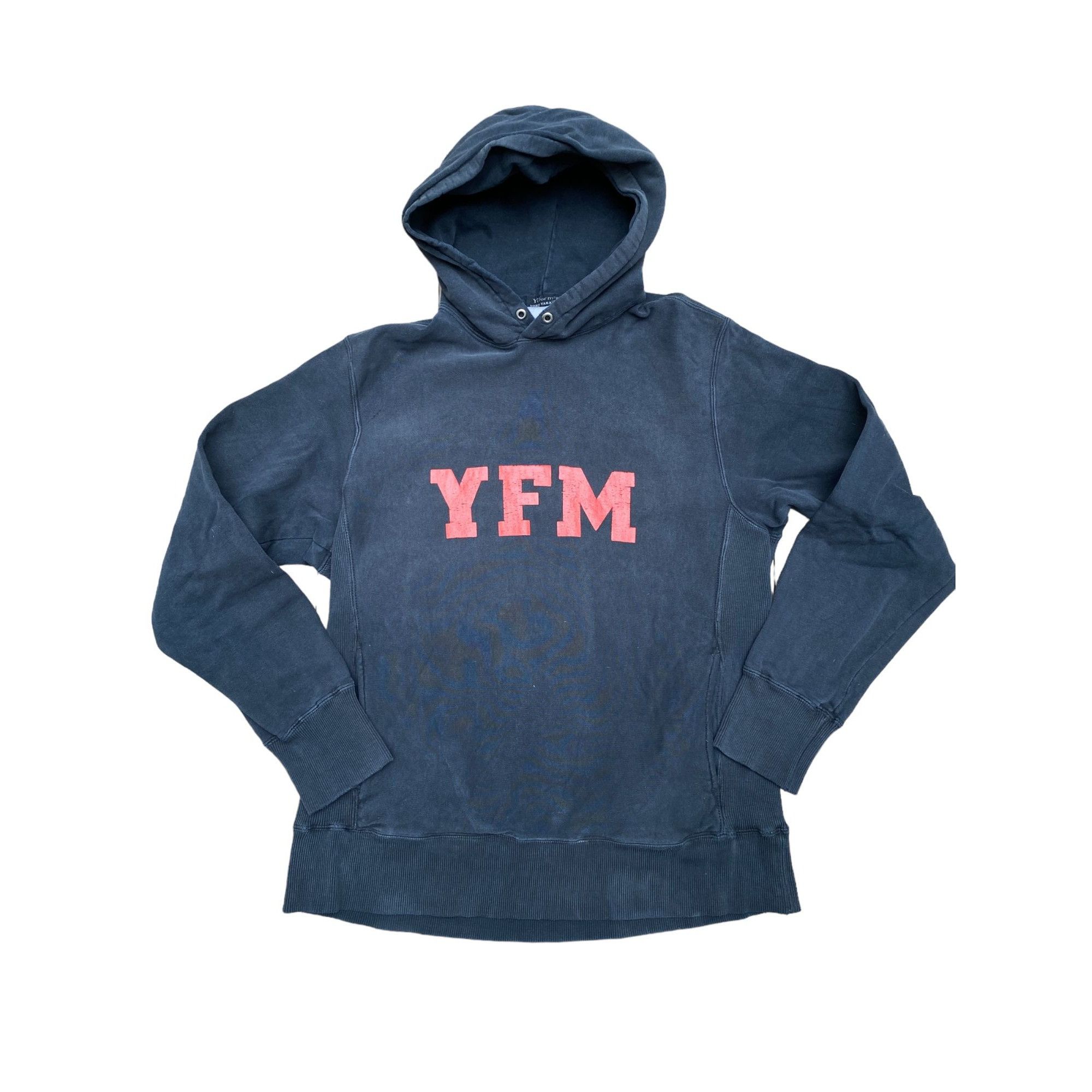 image of Yohji Yamamoto Yfm Grey Hoodie, Men's (Size Small)