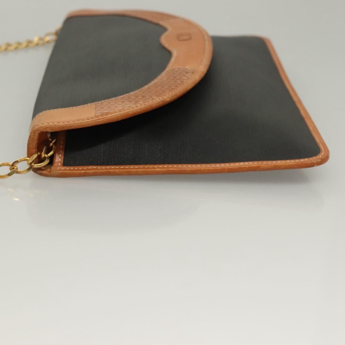 Dior DIOR Chain Shoulder Bag Pvc Canvas Black Size ONE SIZE - 5 Thumbnail