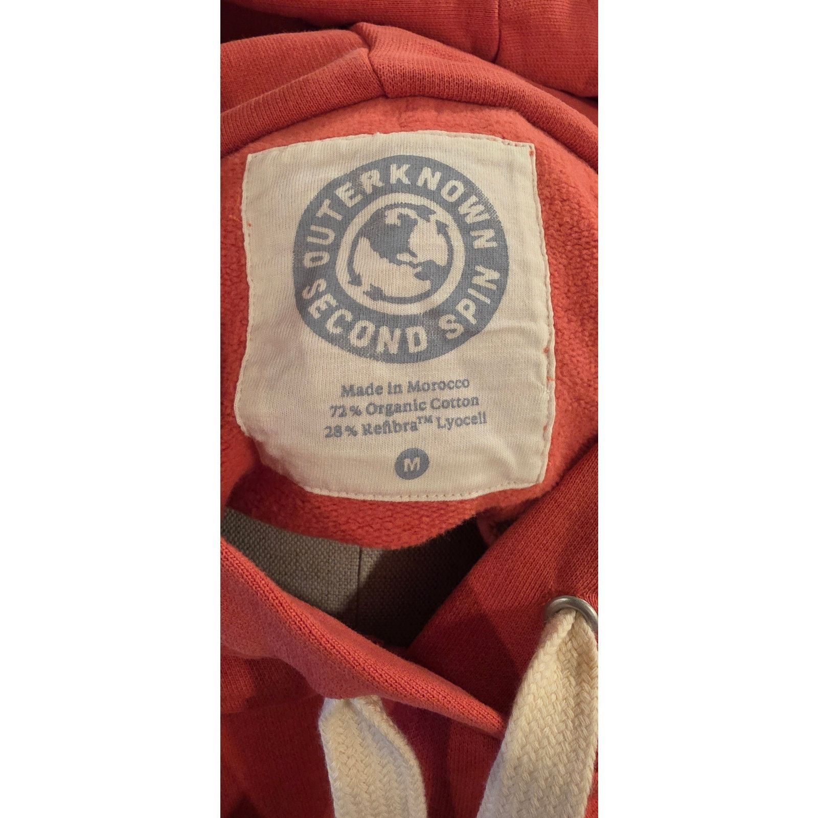 Outerknown Outerknown Hoodie Slouchy NWT Size Medium Cry Red NWT Size M / US 6-8 / IT 42-44 - 5 Thumbnail