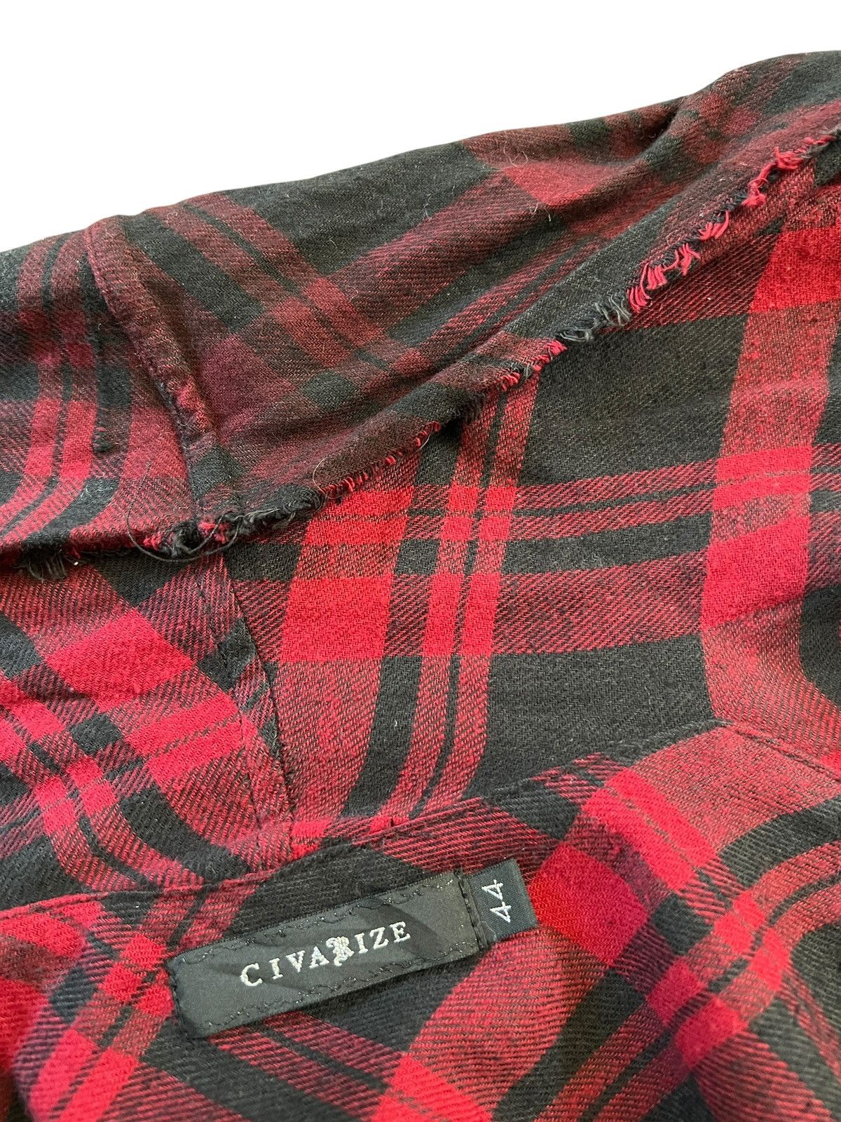 CIVARIZE Civarize Tartan Unconstruct Laser Cut Cardigan Size US S / EU 44-46 / 1 - 13 Thumbnail