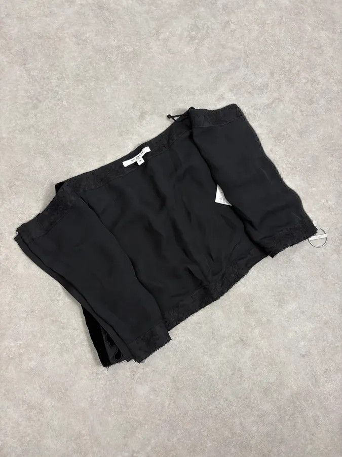 Givenchy Givenchy Black Lace Relief Leopard Effect Skirt Size 26" / US 2 / IT 38 - 8 Thumbnail