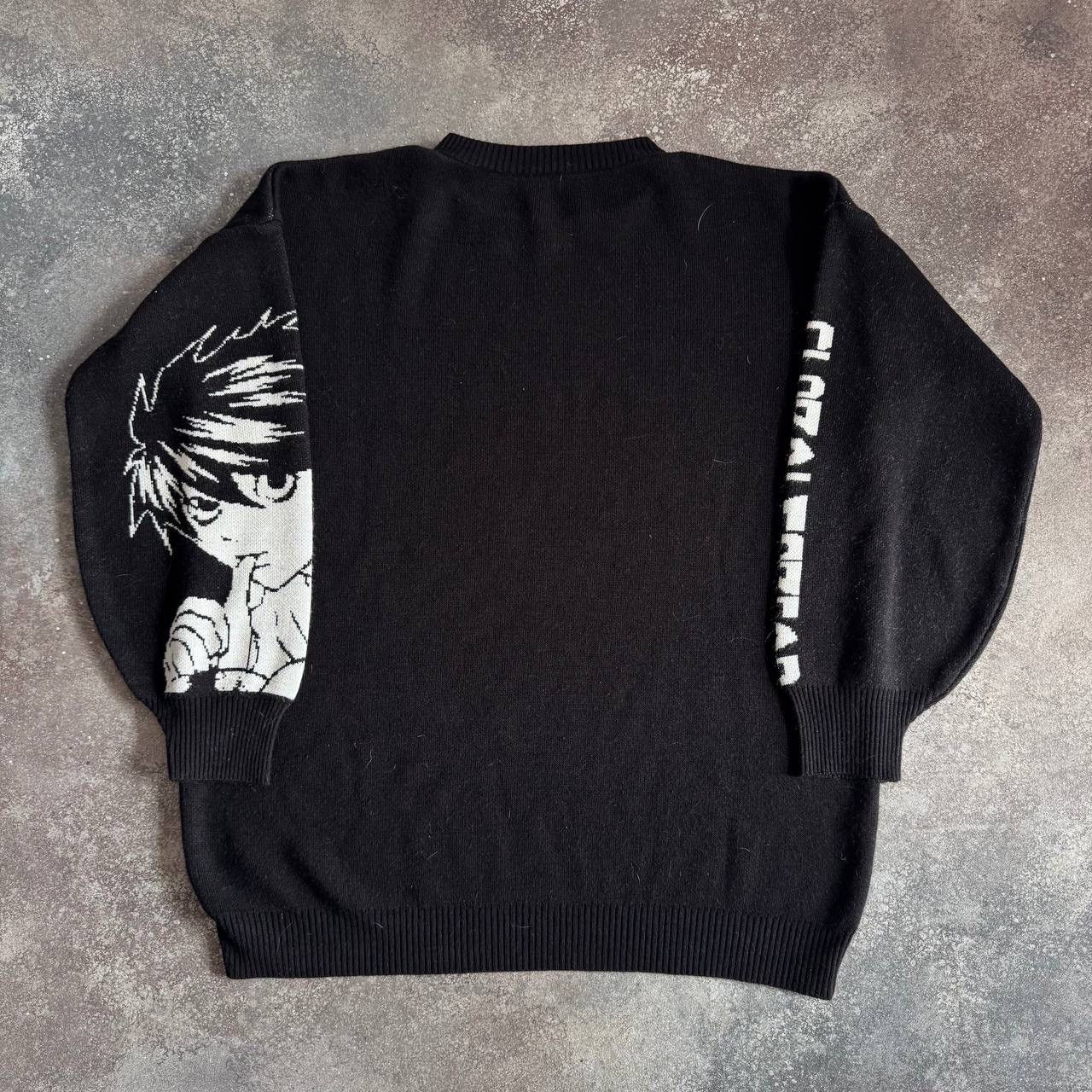 Other Anime Girl Gothic Y2K Knit Oversize Sweater Size S / US 4 / IT 40 - 2 Thumbnail
