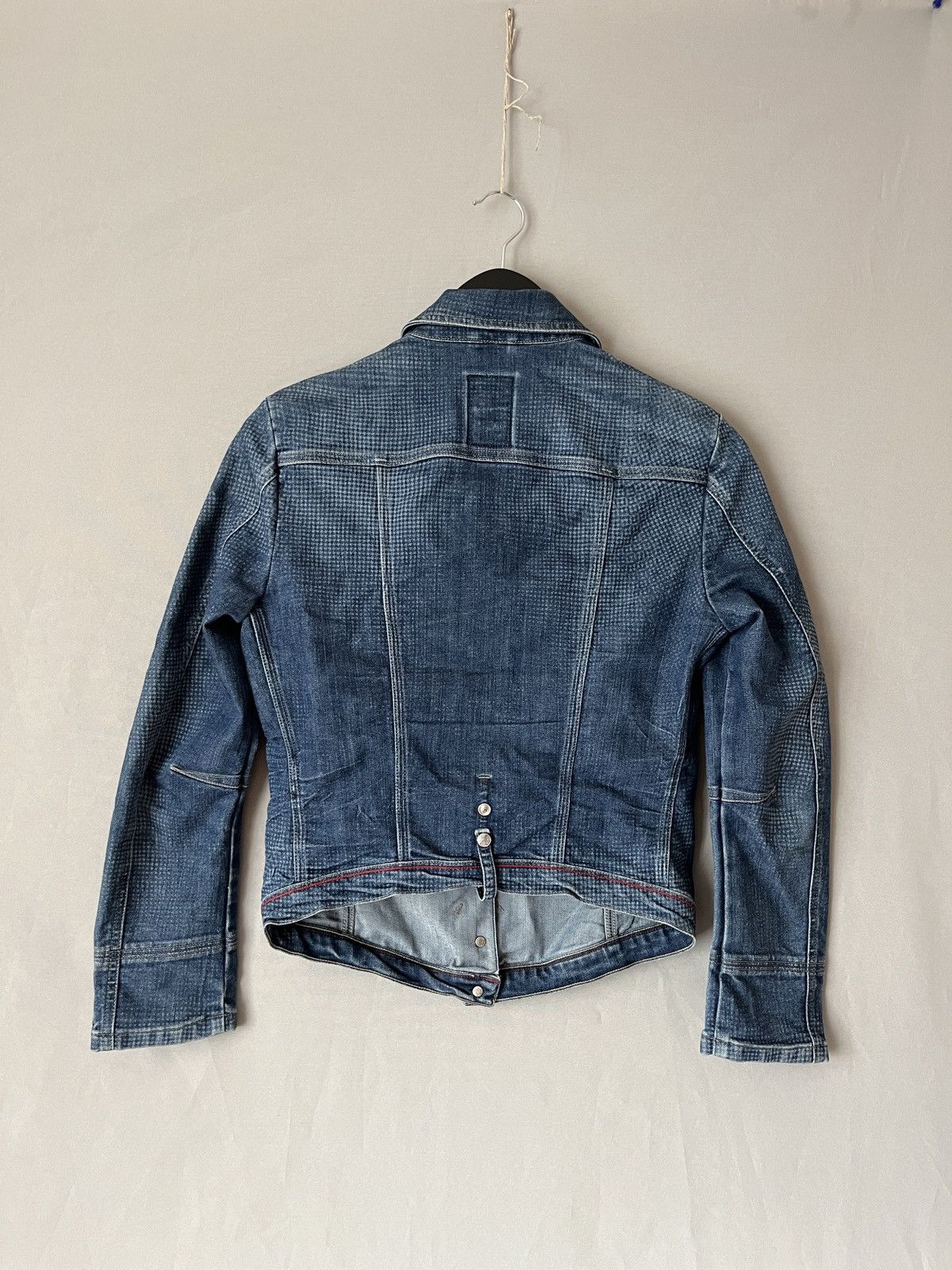 Marithe + Francois Girbaud Marithe Francois Girbaud Denim Trucker Jacket Size S / US 4 / IT 40 - 9 Thumbnail
