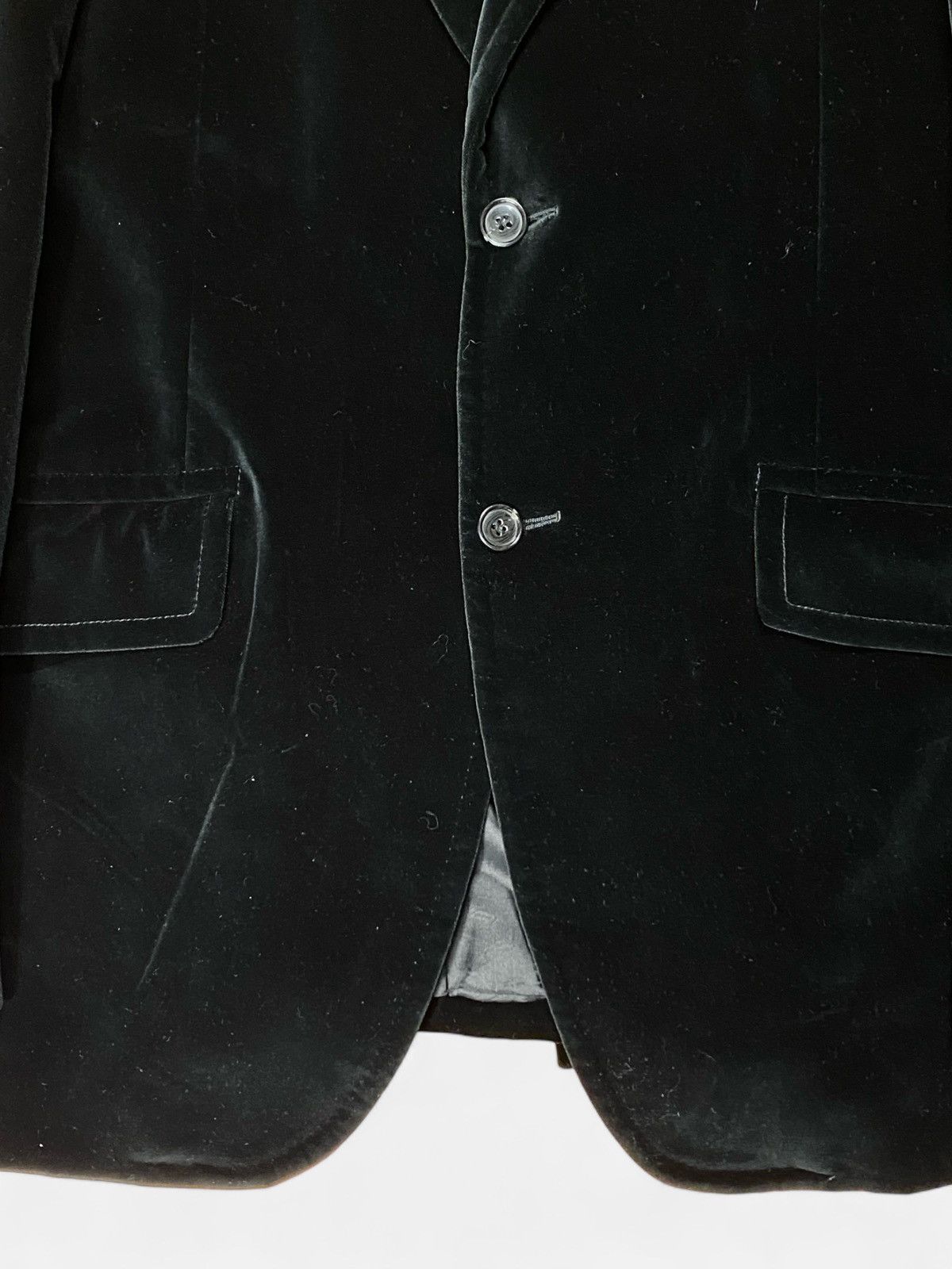 Miu Miu Miu Miu - Velvet Blazer Jacket Size 50R - 4 Thumbnail