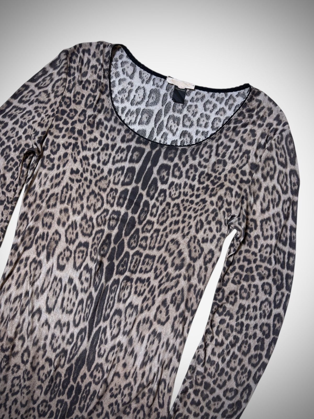 Roberto Cavalli Roberto Cavalli - Leopard Underwear Tee Size M / US 6-8 / IT 42-44 - 4 Thumbnail