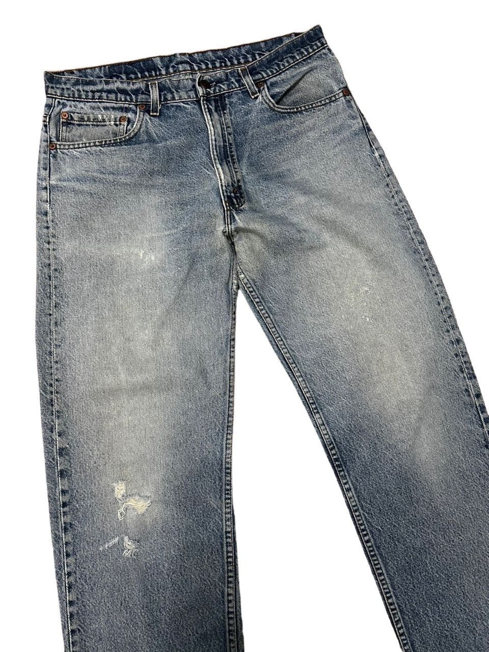 Levi's × Vintage Vintage Levis 505 Acid Wash Distressed Size US 33 - 3 Thumbnail
