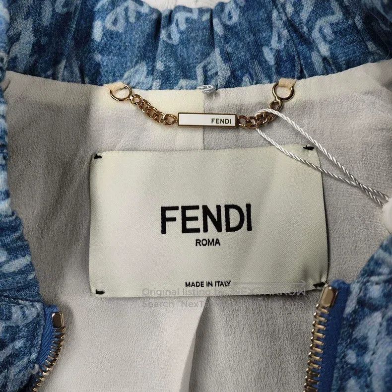 Fendi Fendi Blue jacket Size XS / US 0-2 / IT 36-38 - 3 Thumbnail