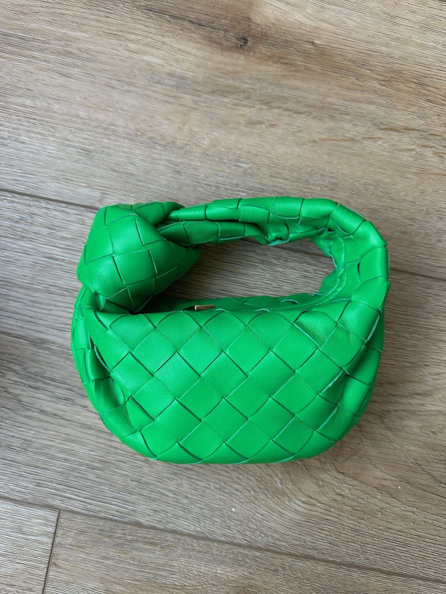 Bottega Veneta 🔥[SALE]🔥 Bottega Veneta Mini Jodie Parakeet Woven Hobo Bag Size ONE SIZE - 6 Thumbnail